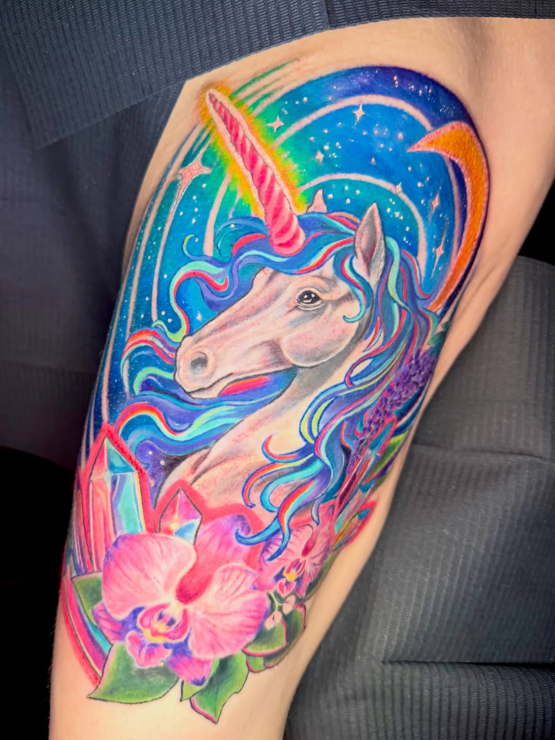 Tattoo by @pisces.moonchild.tattoos — new_school, realism