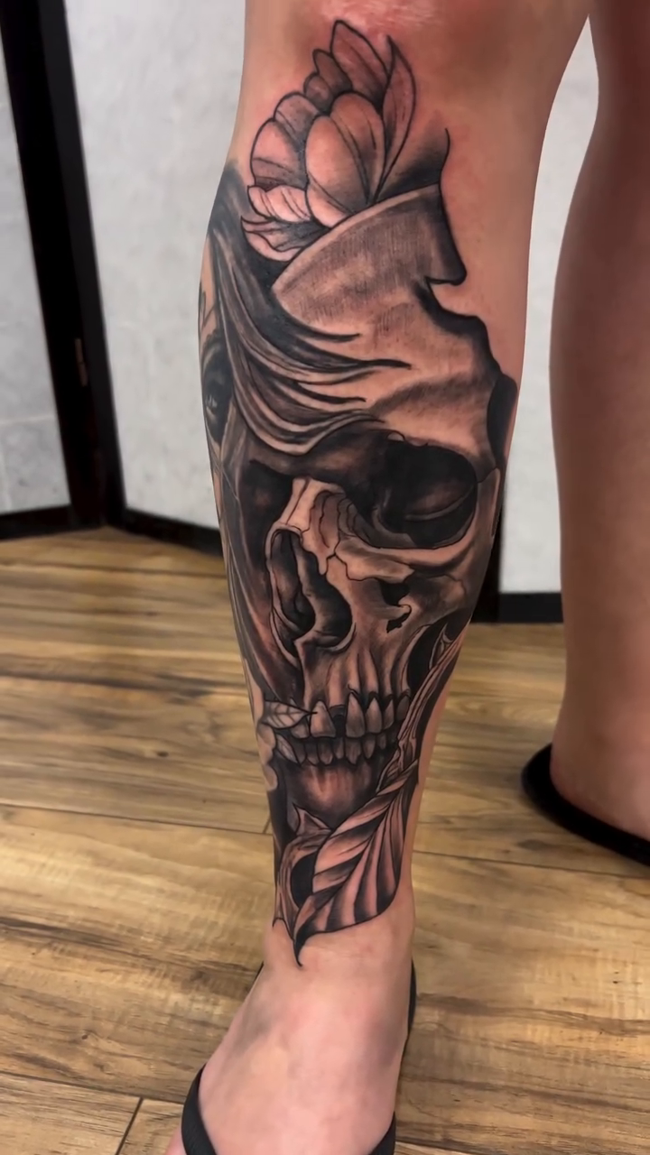Tattoo by @codylambert_tattoos — realism, black_and_grey