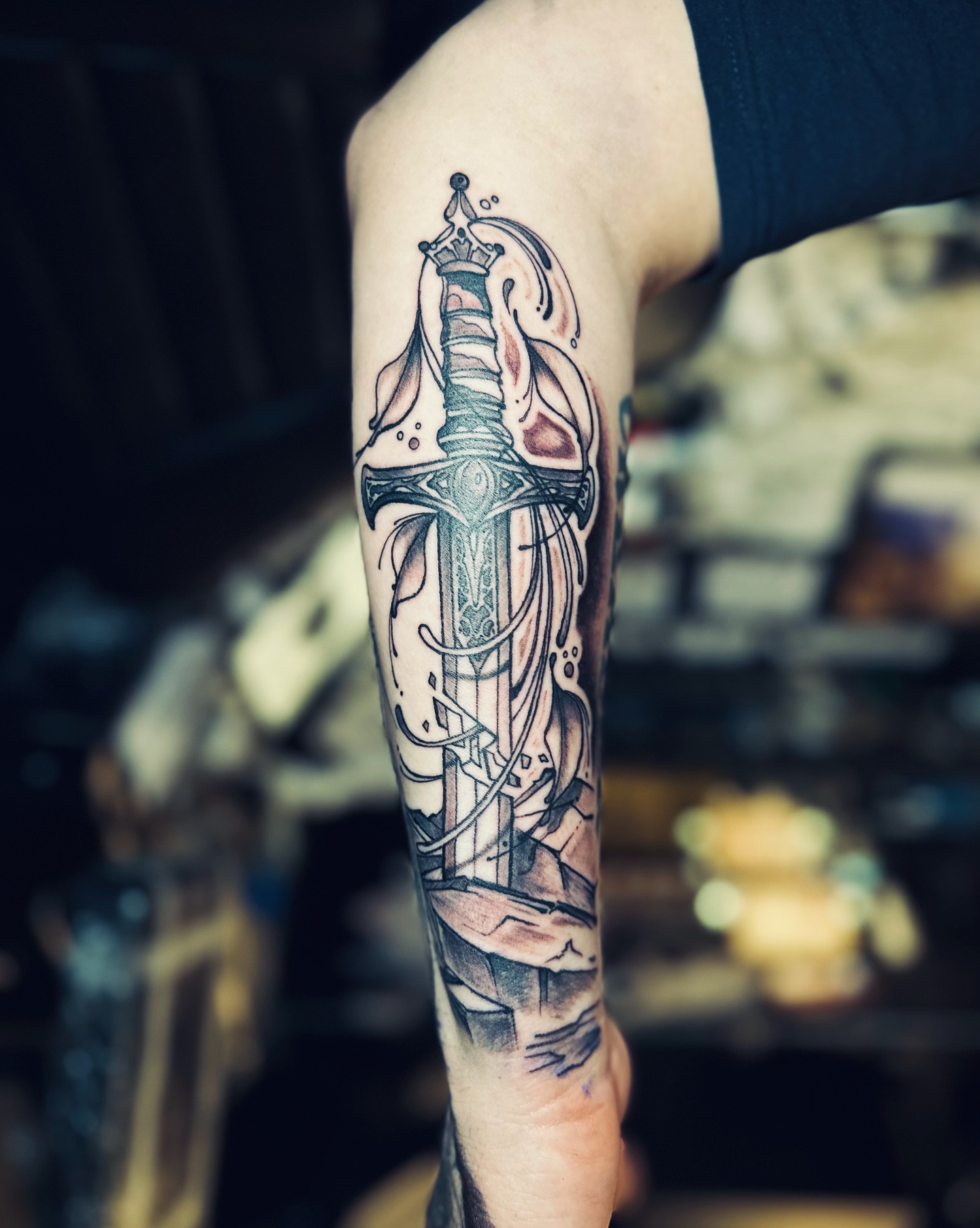 Tattoo by @j_c_tattoos — black_and_grey