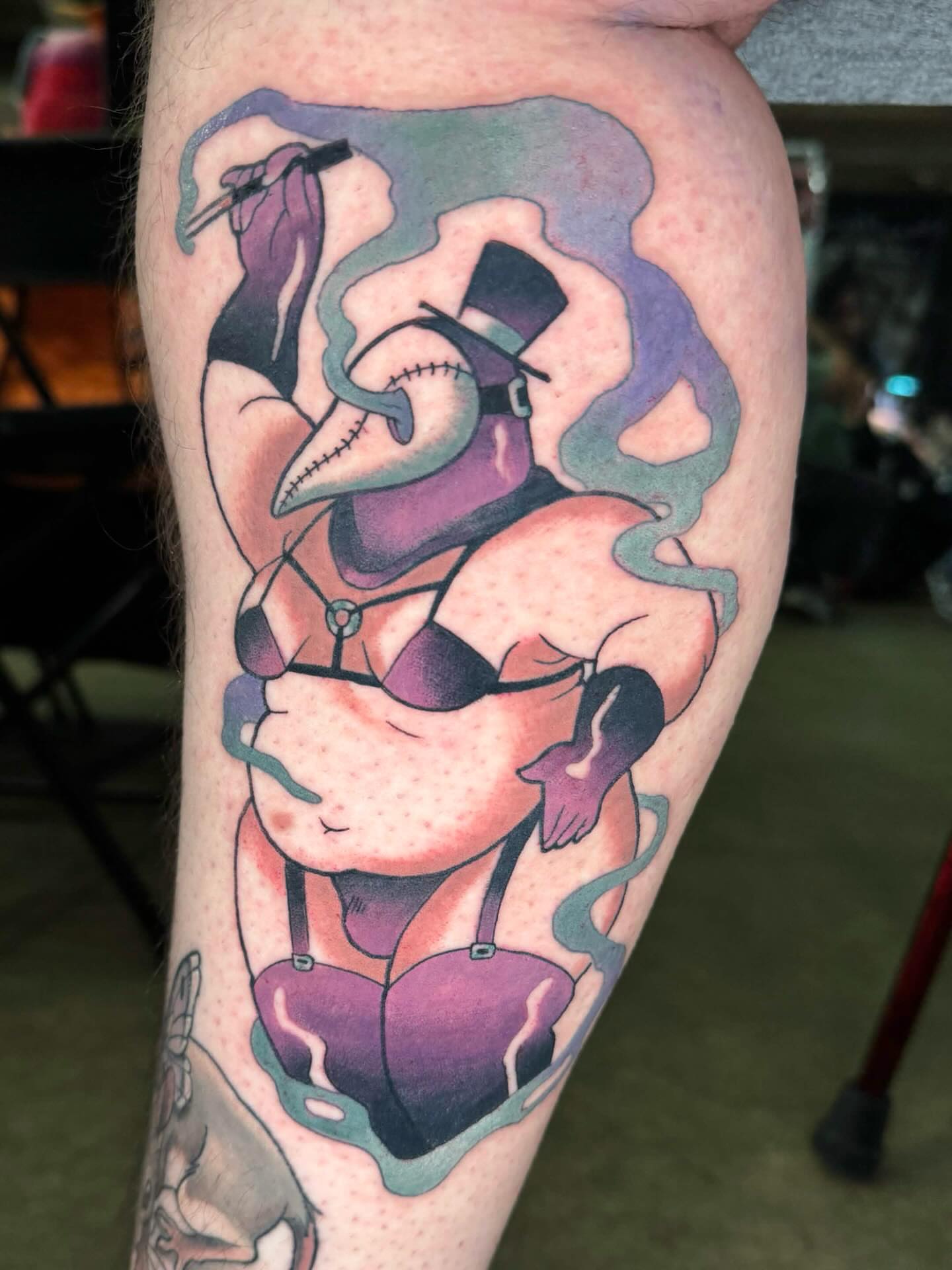 Tattoo by @carrion.beetle — american_traditional