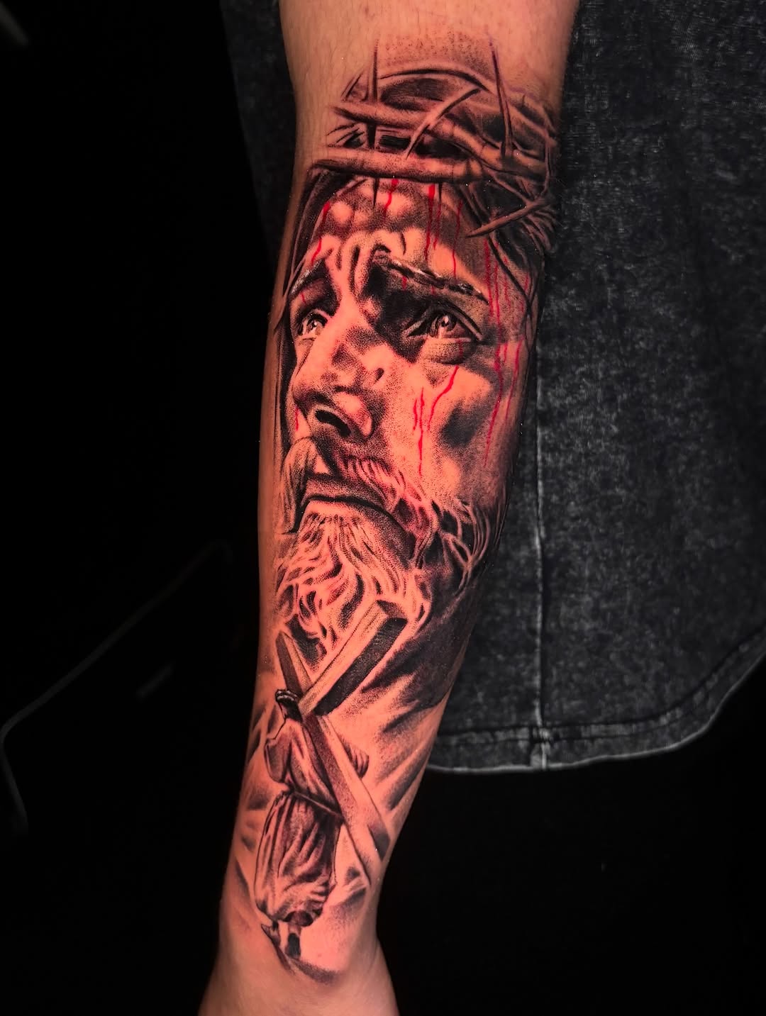 Realism tattoo on the forearm by @seibastattoos, Virginia Beach, Virginia