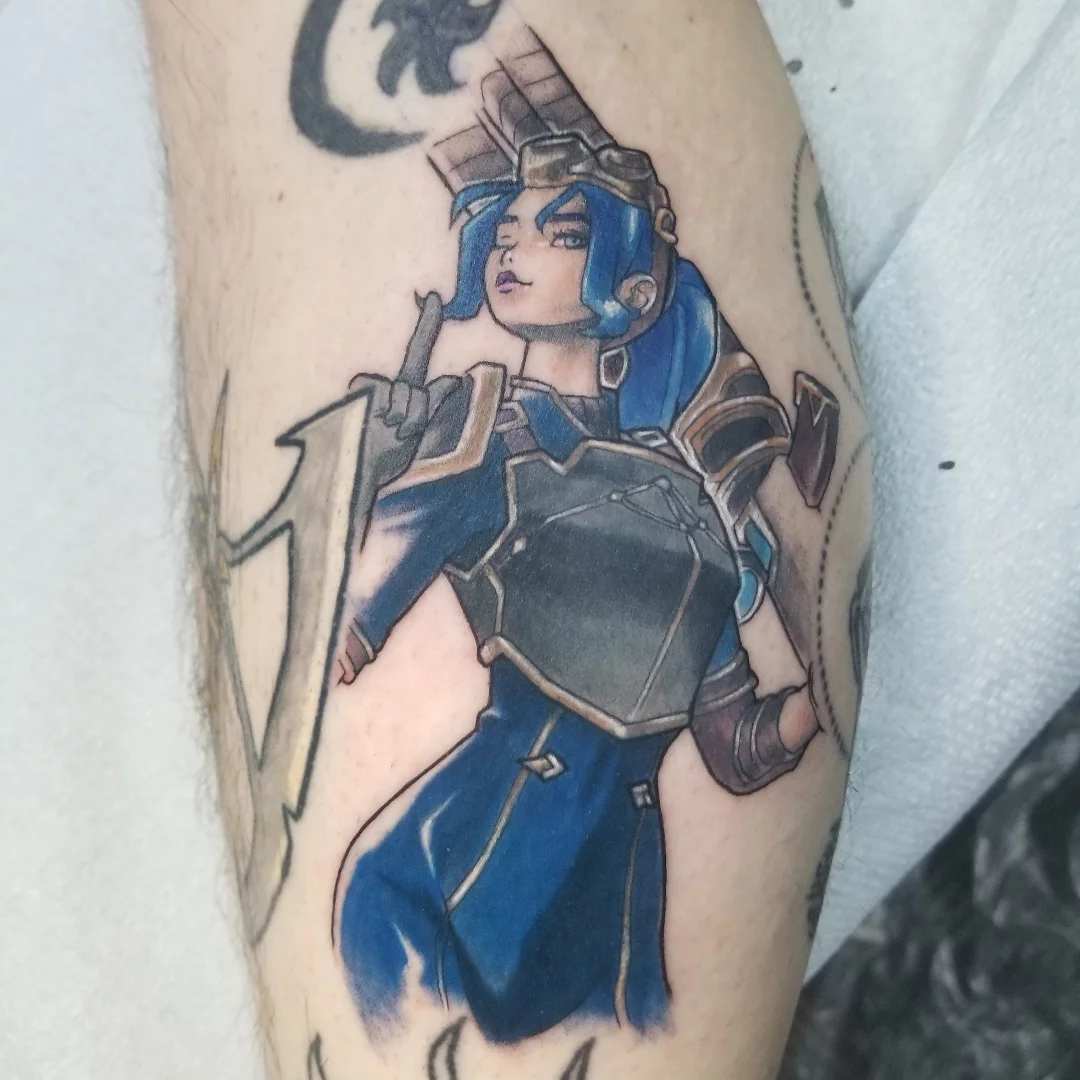 Tattoo by @brianchuntattoo — anime