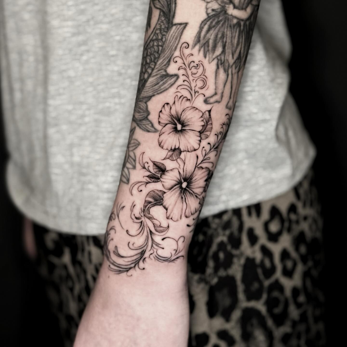 Tattoo by @killjoystabs β black_and_grey