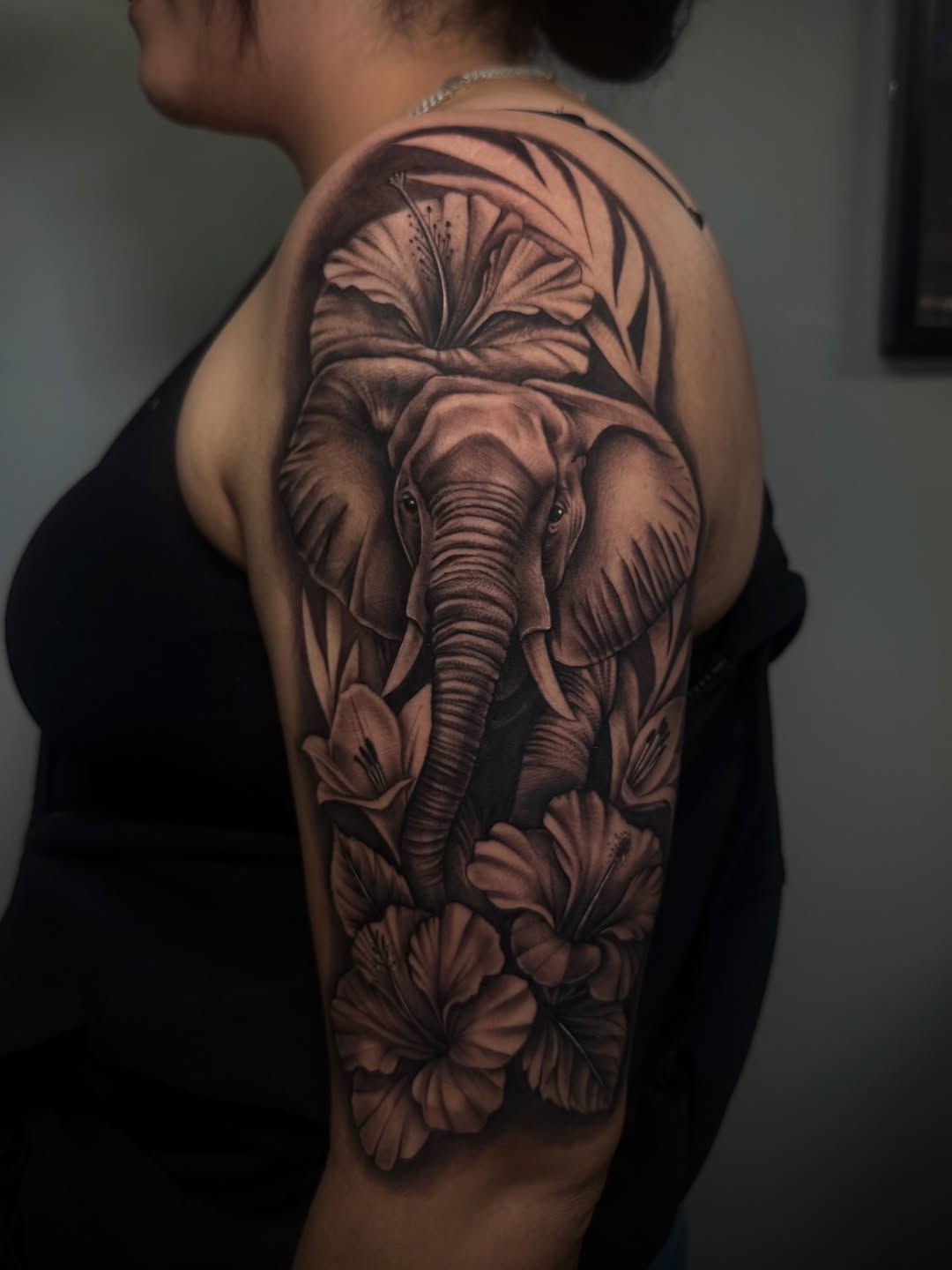 Tattoo by @alexusregina_ β realism, black_and_grey