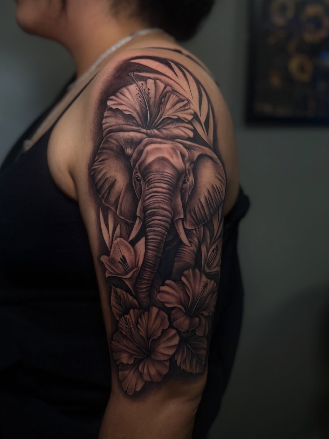 Tattoo by @alexusregina_ β realism, black_and_grey