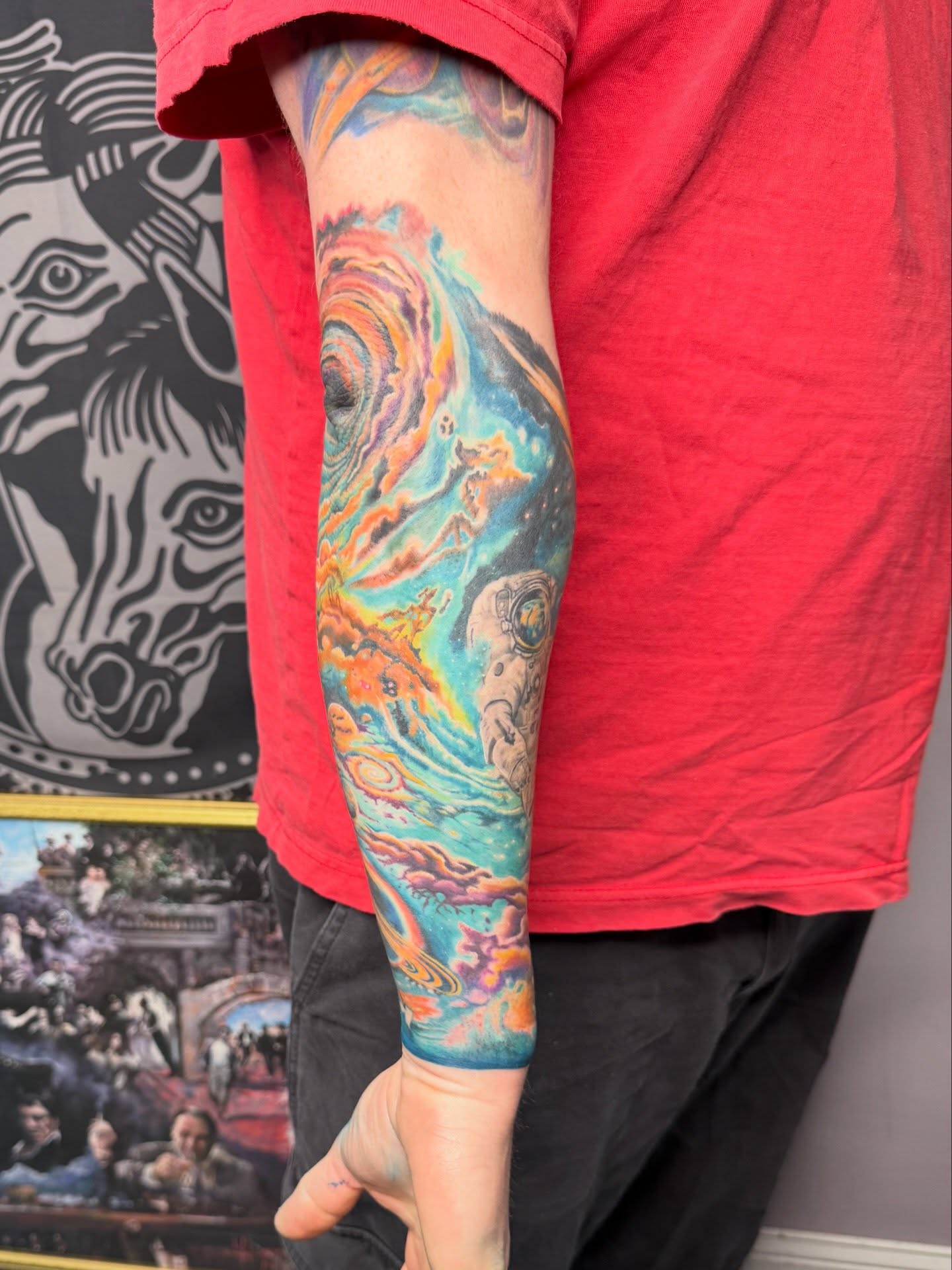 Tattoo by @kelciekoolaid โ new_school, surrealism