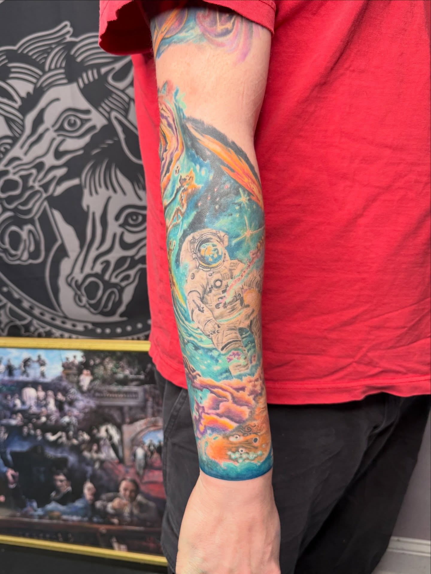 Tattoo by @kelciekoolaid โ new_school, illustrative