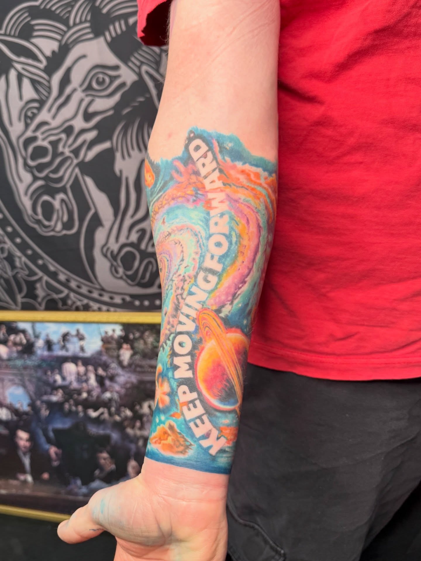 Tattoo by @kelciekoolaid โ new_school, surrealism