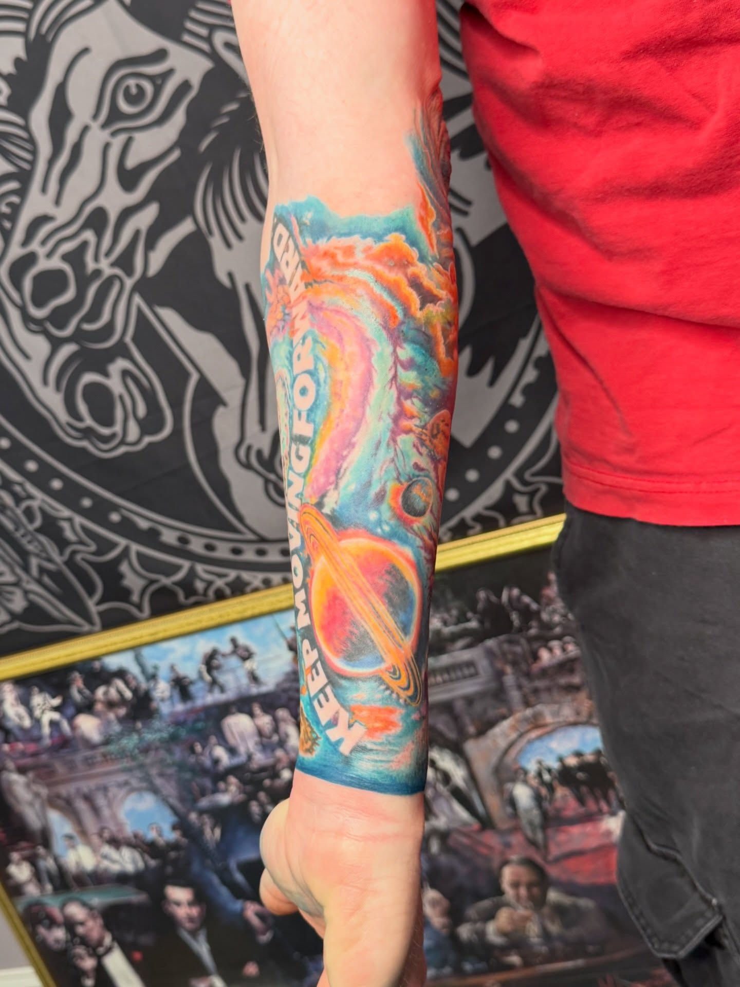 Tattoo by @kelciekoolaid โ new_school, illustrative