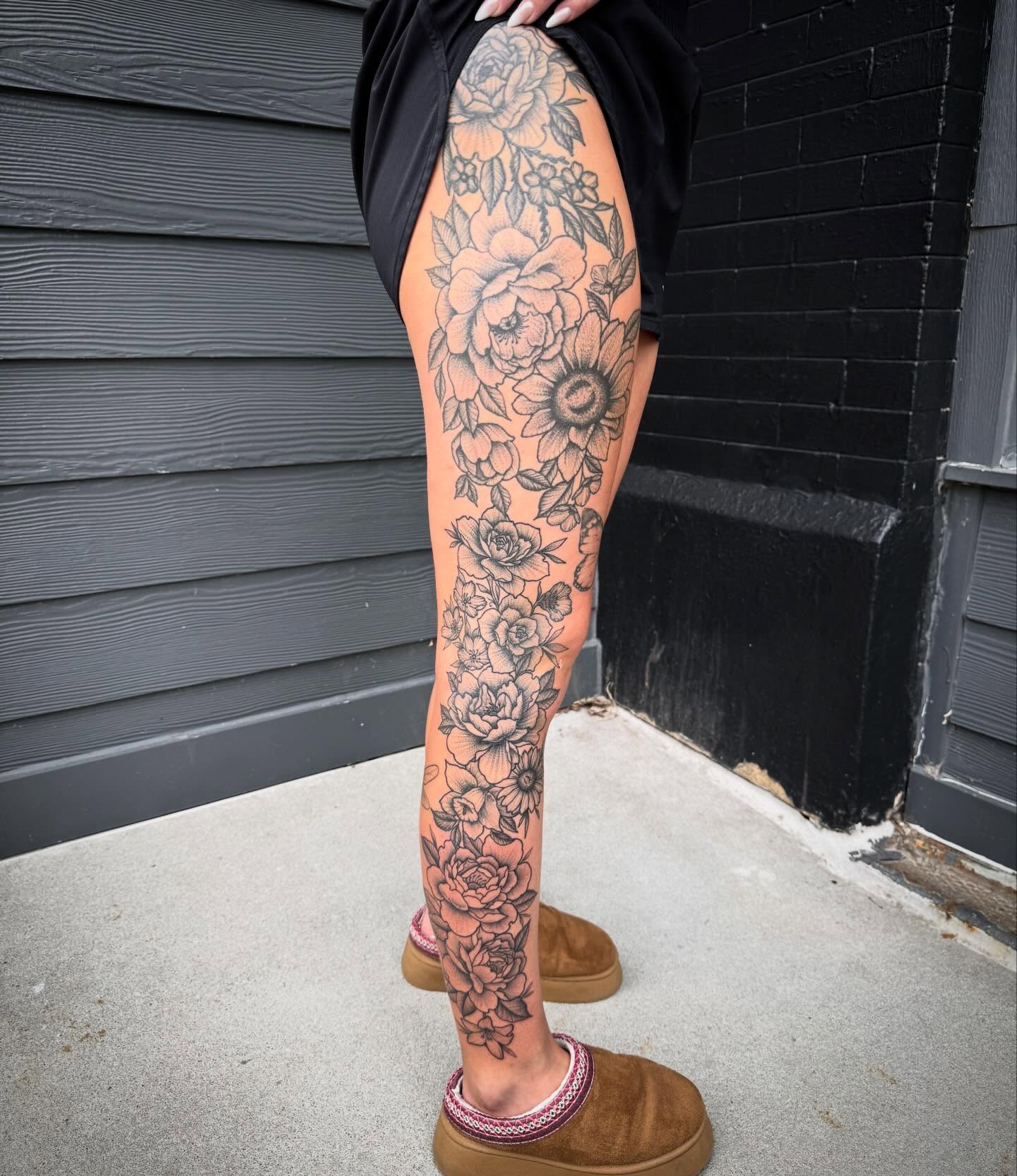 Tattoo by @the_chaotic_ginger — black_and_grey