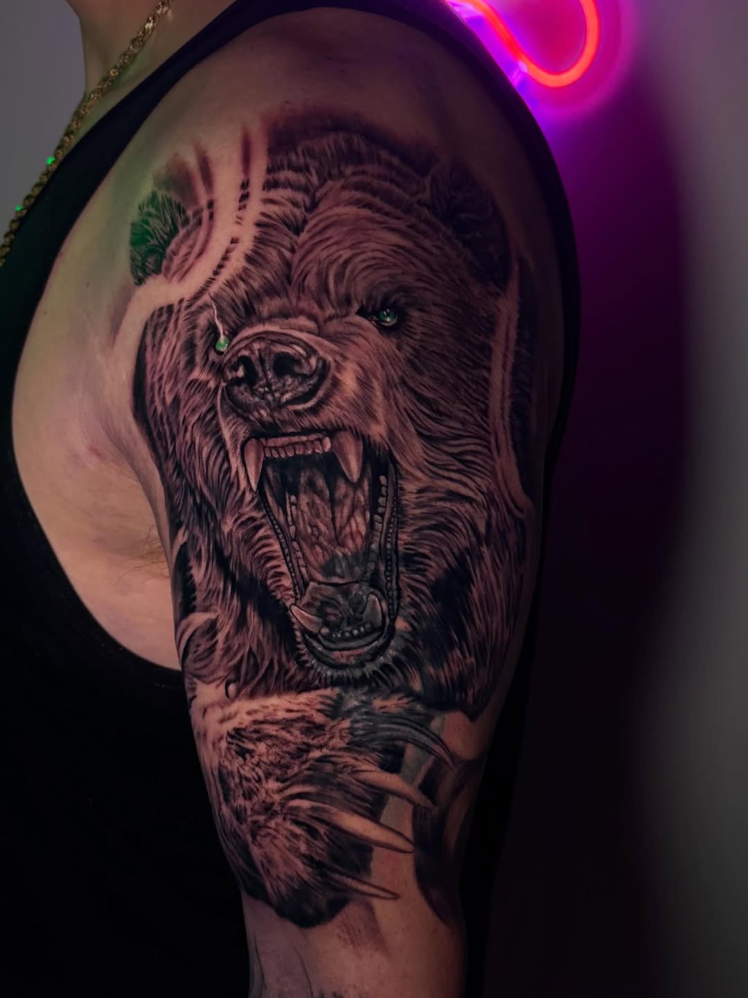 Tattoo by @blessedbyfrancisco_ — realism, black_and_grey