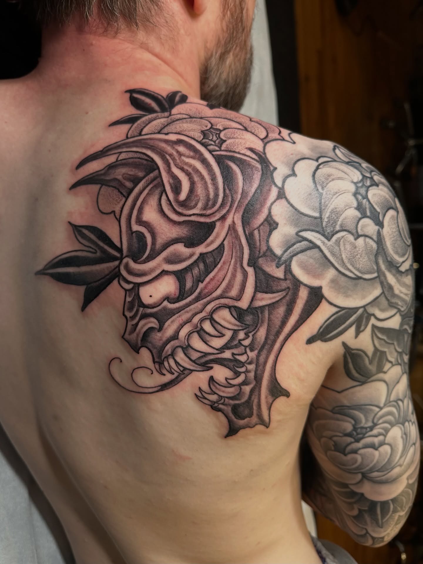 Tattoo by @jbarnett_art — black_and_grey, realism