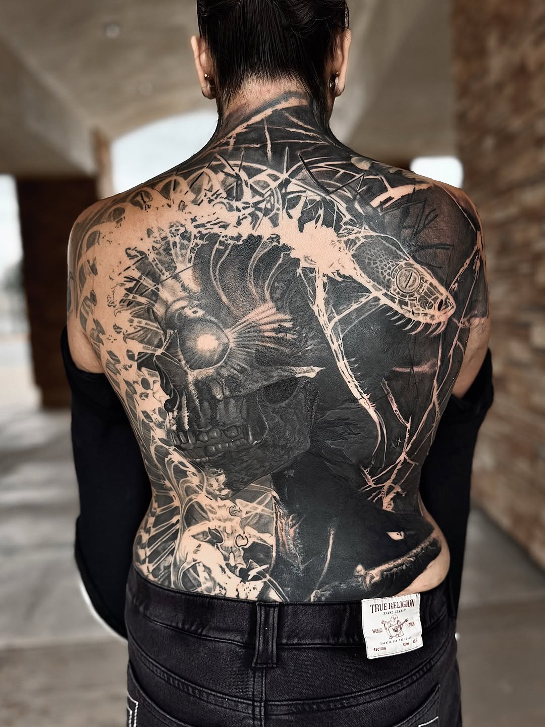 Tattoo by @bailey_lemus — blackwork, realism