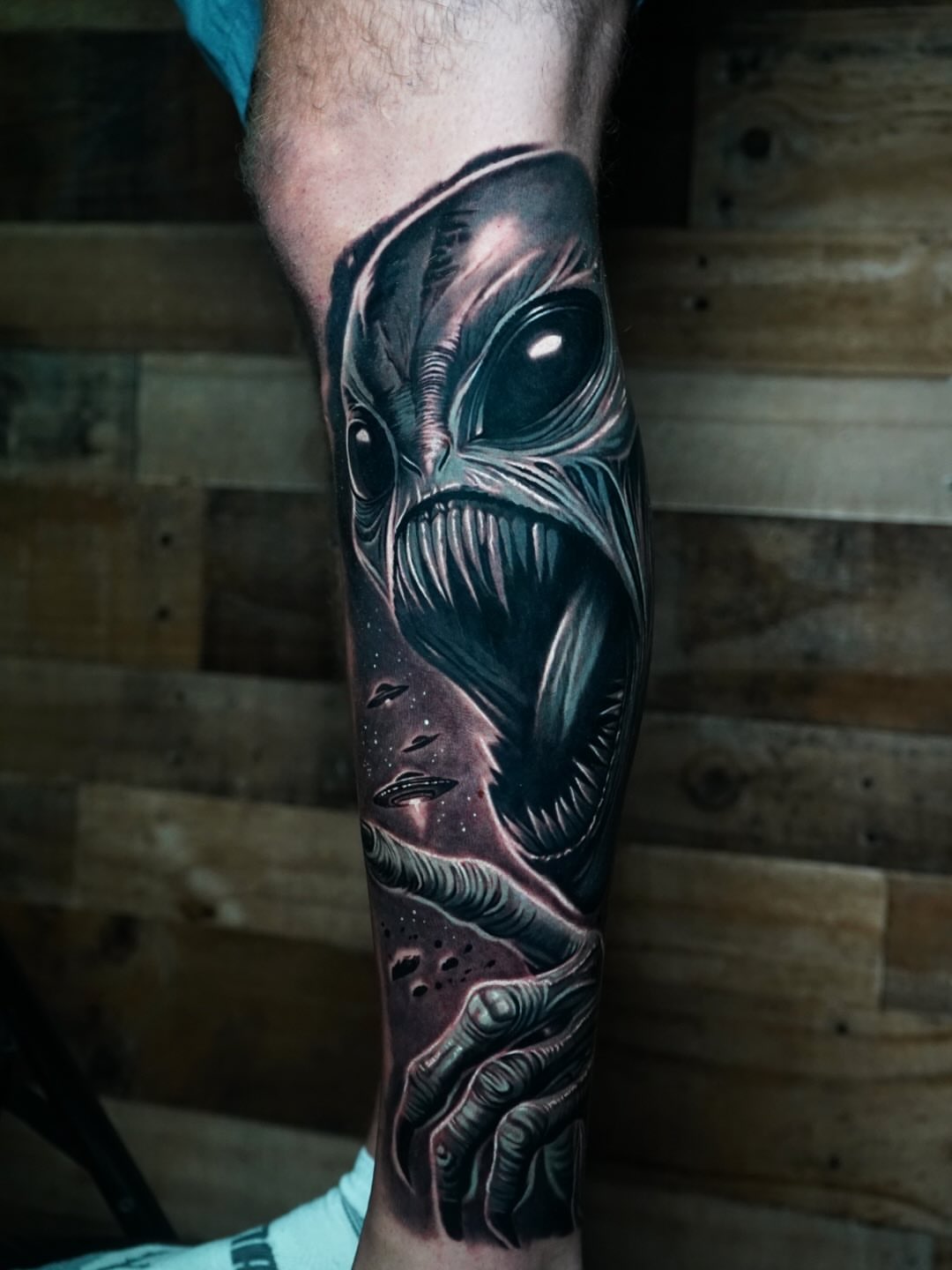 Tattoo by @edgarc_rod — dark_realism, black_and_grey