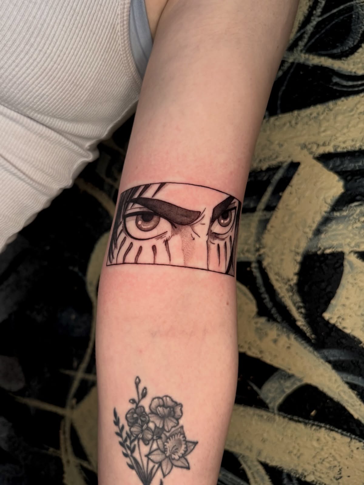 Tattoo by @gill_tattoos — black_and_grey