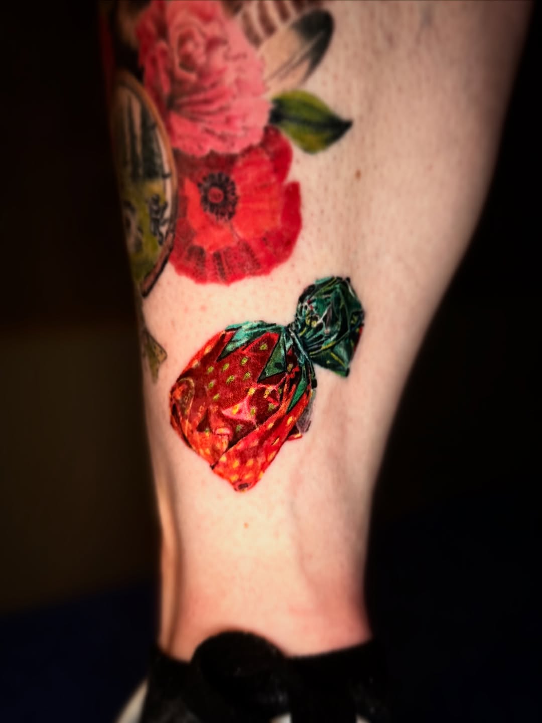 Tattoo by @minter_tattoo — realism, trash_polka