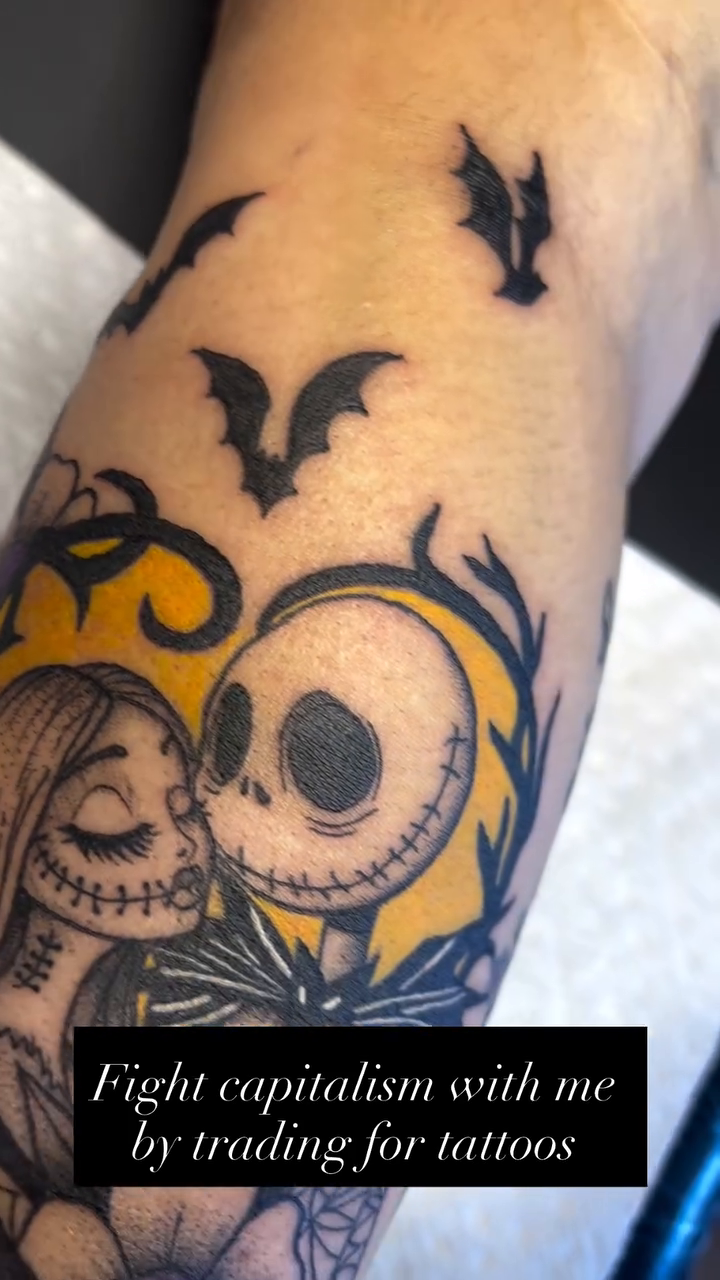 Tattoo by @steviesbook — new_school, dark_realism