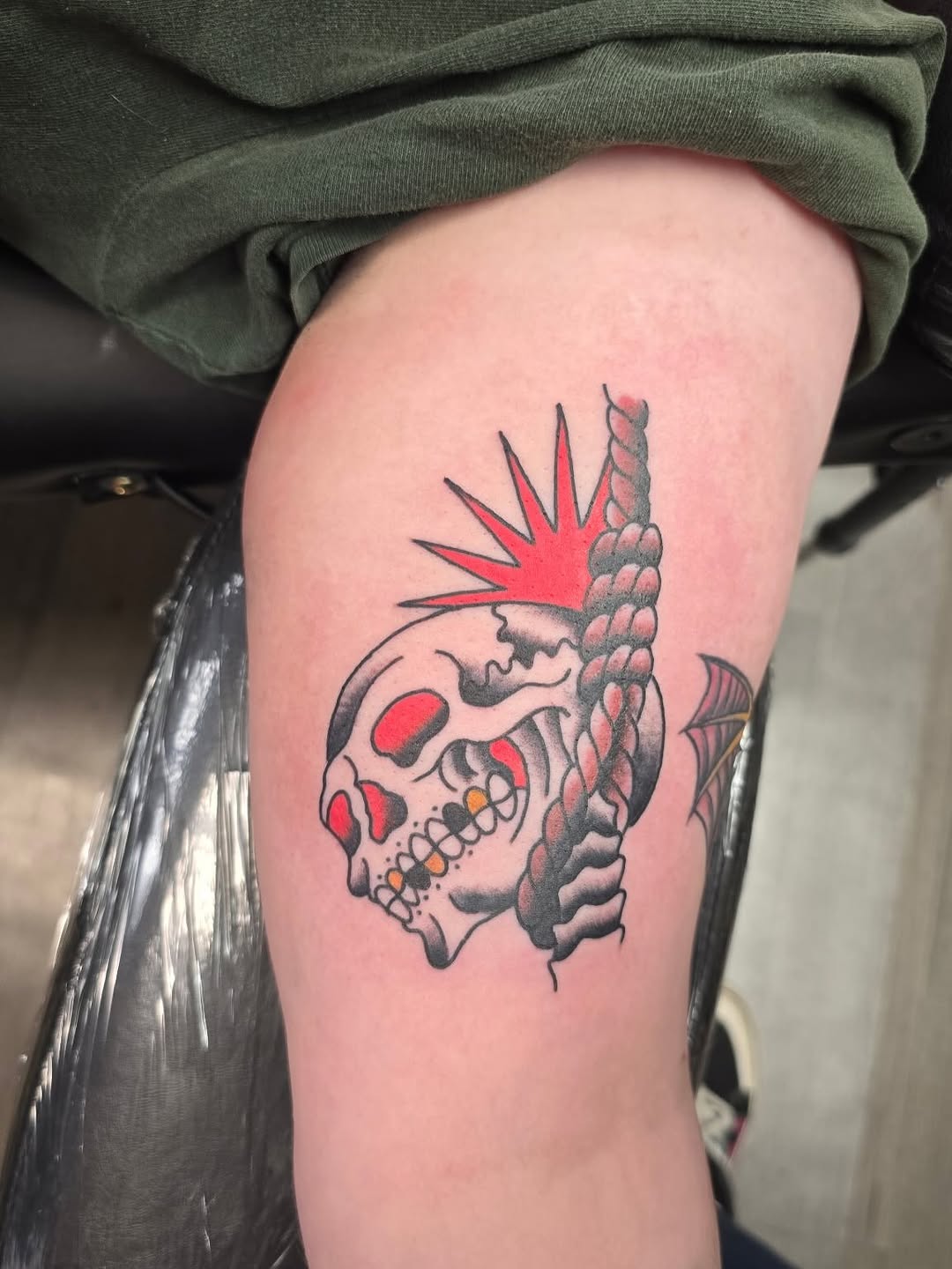 Tattoo by @yourmomsfavoritetattooartist — american_traditional