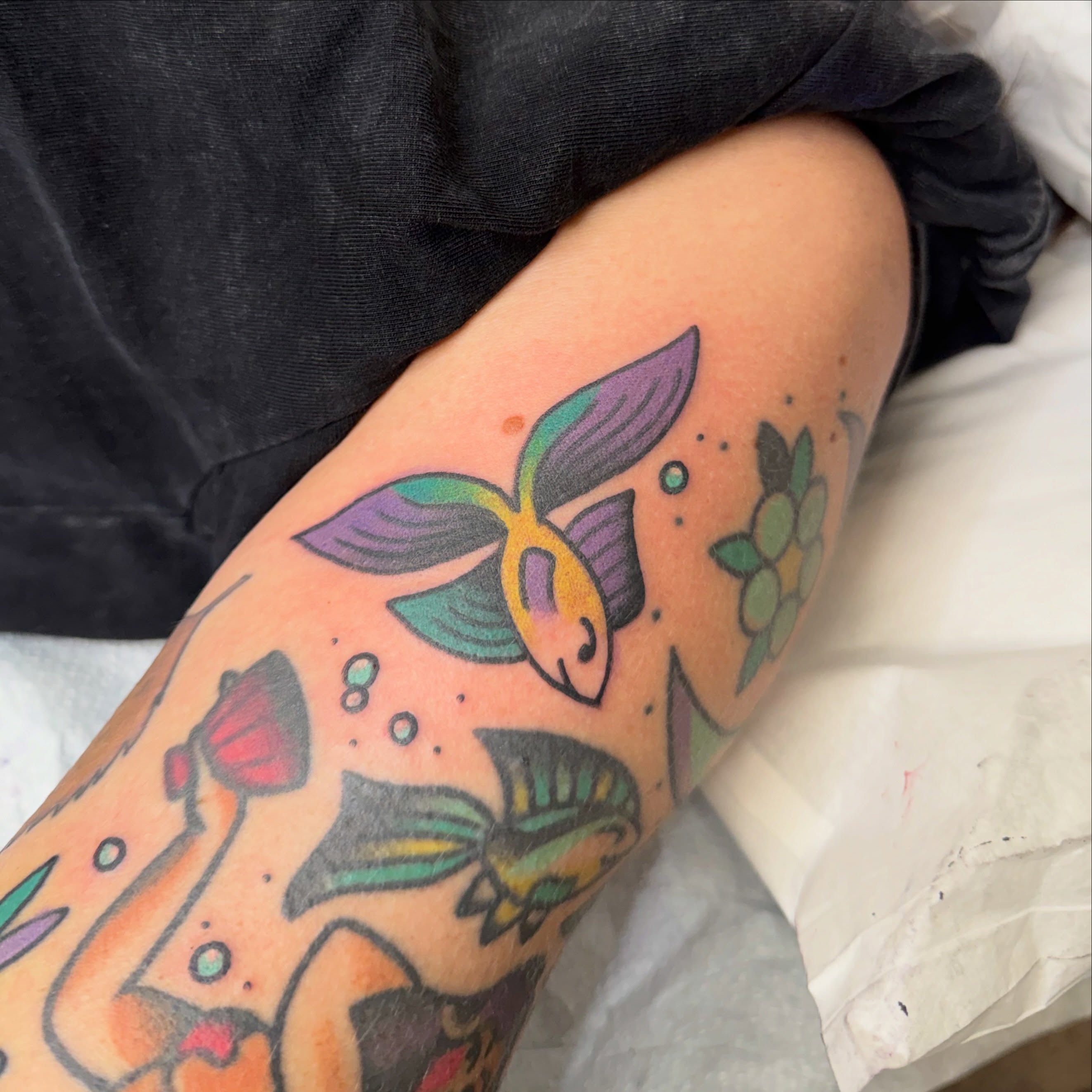 Tattoo by @rarespider — american_traditional