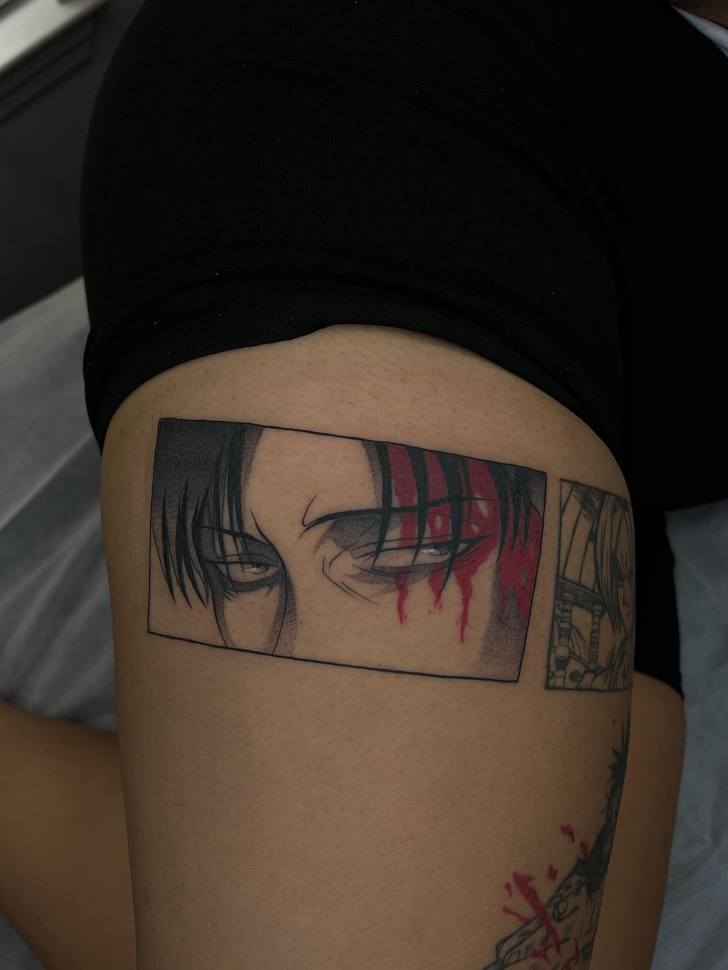 Tattoo by @officialdrayaartink — anime