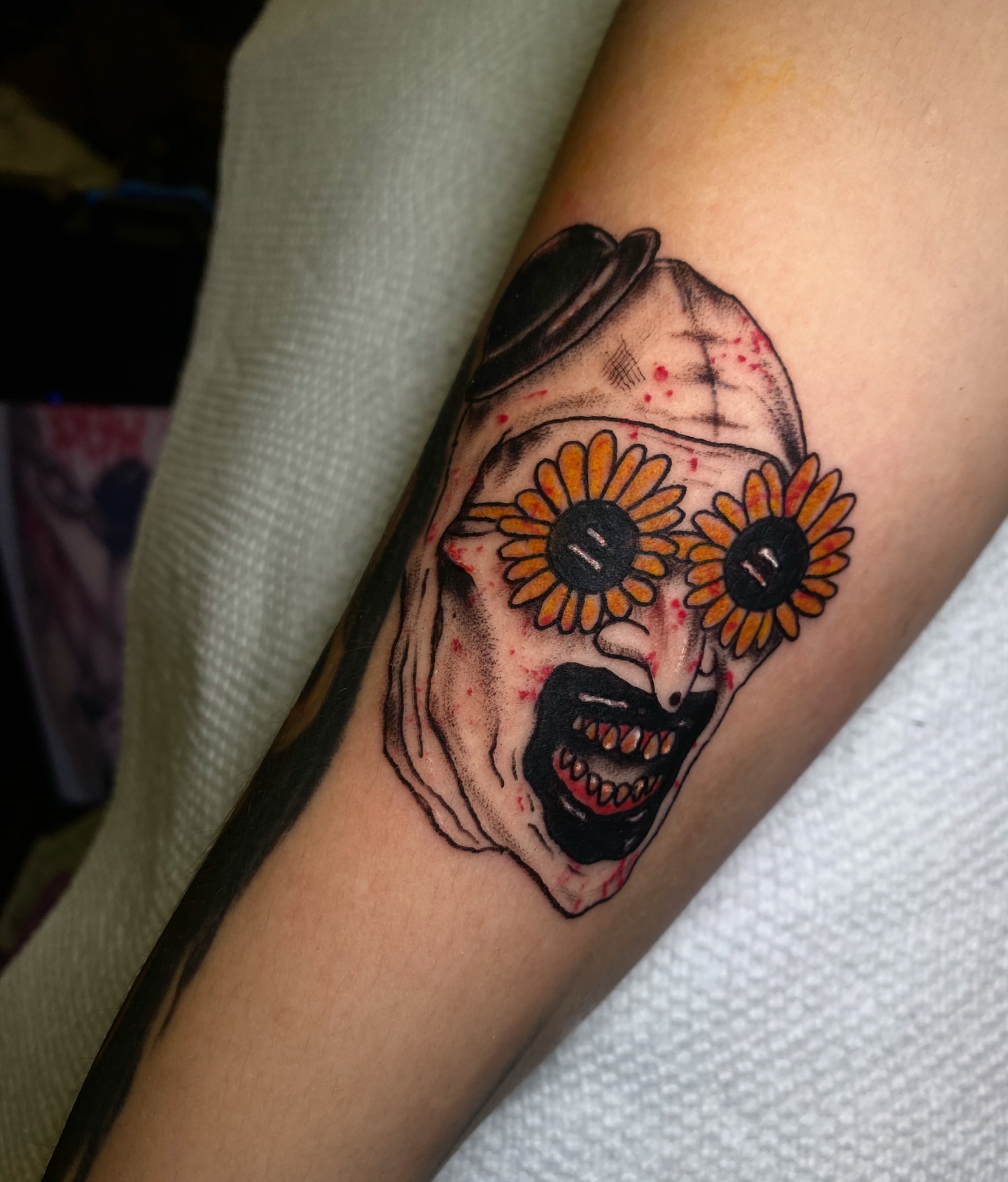 Tattoo by @rotten_randi_tattoo — trash_polka
