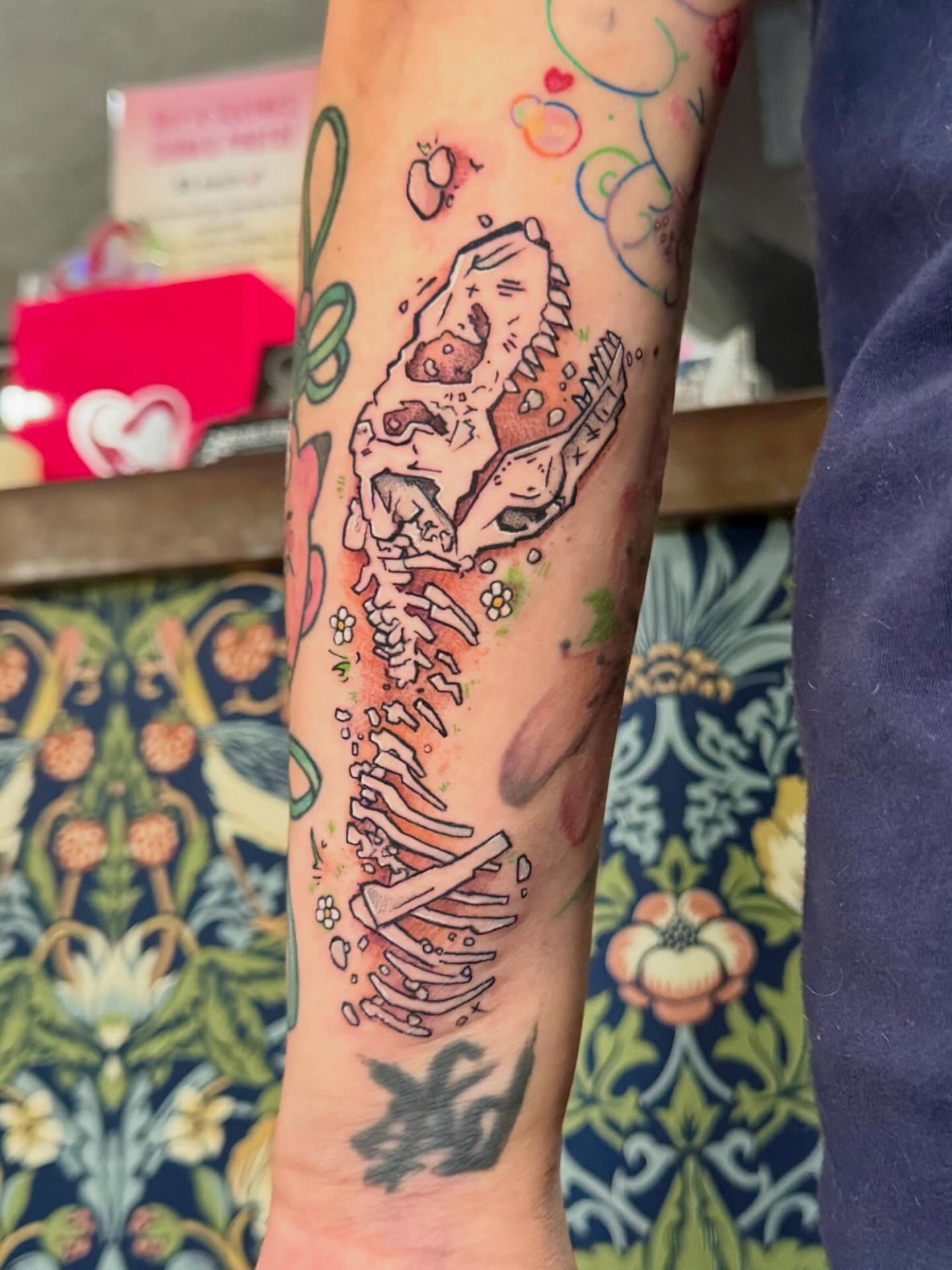 Tattoo by @topaciotattoos — watercolor, neo_traditional