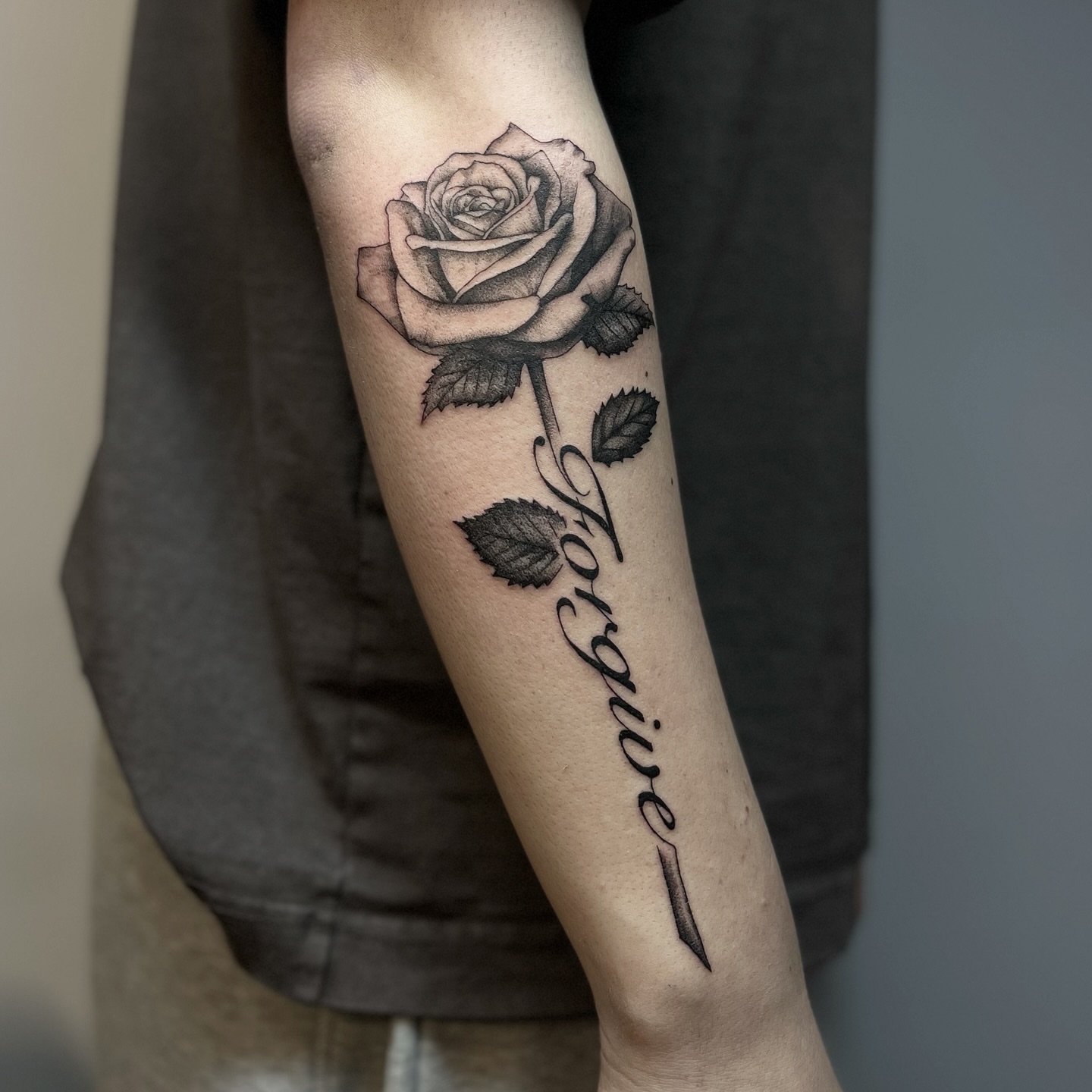 Tattoo by @ilenadoodles β black_and_grey, realism