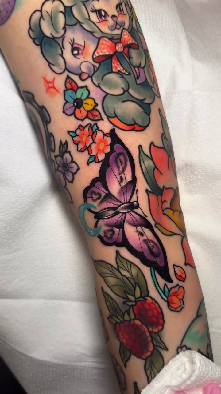 Tattoo by @kurrstradamus β neo_traditional, anime