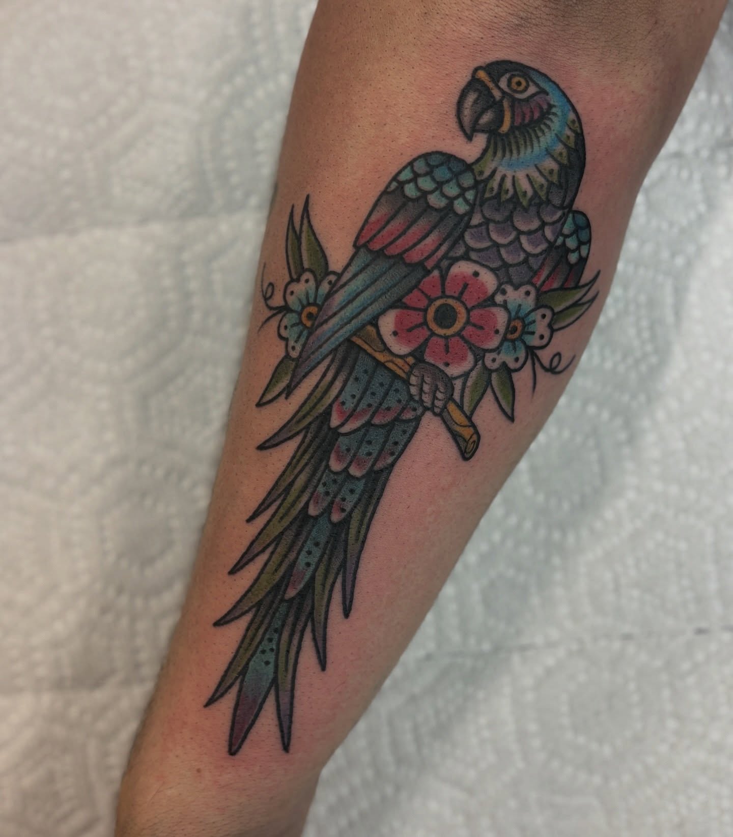 Tattoo by @genevieveink — new_school