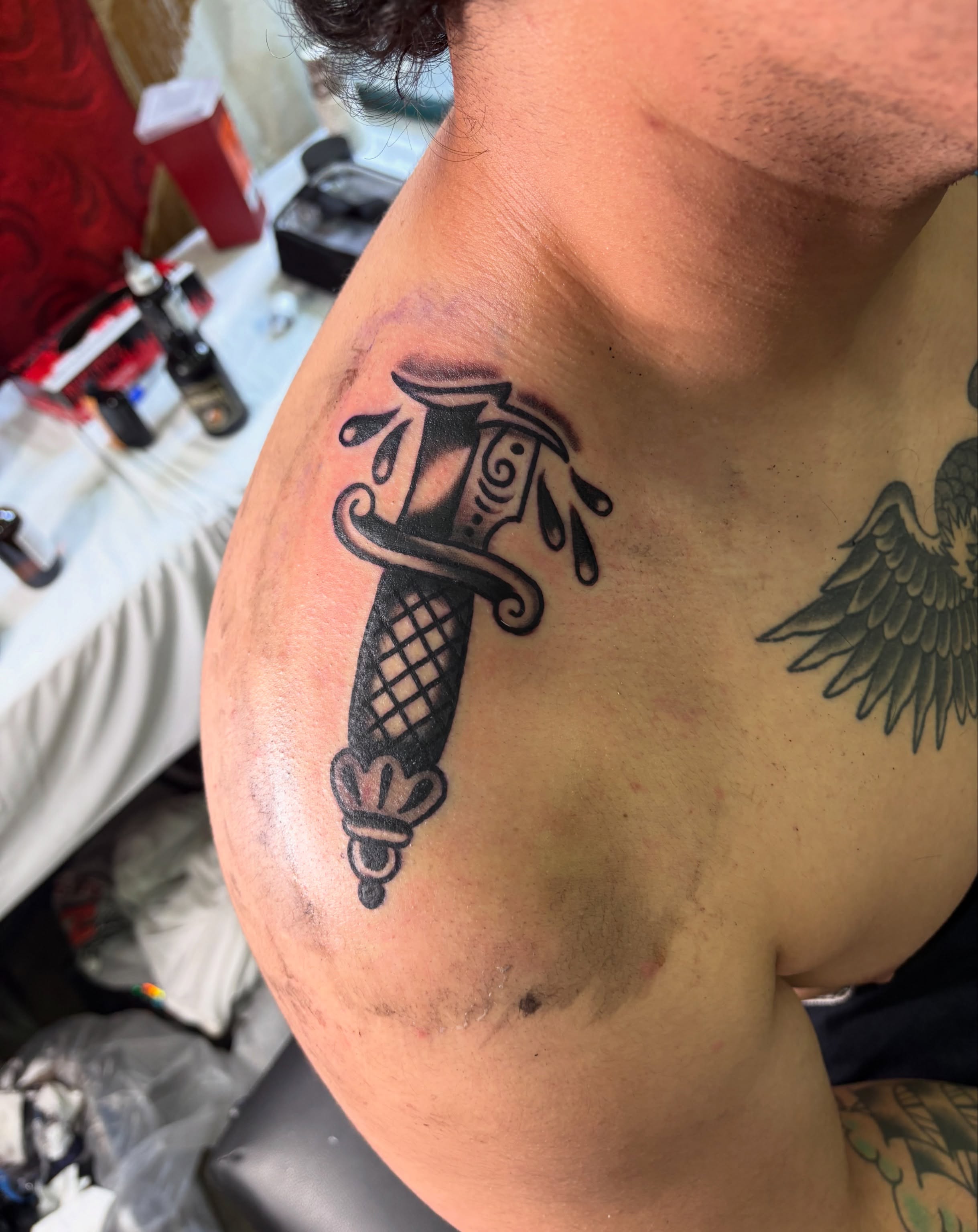 Tattoo by @butz.tattoos โ black_and_grey