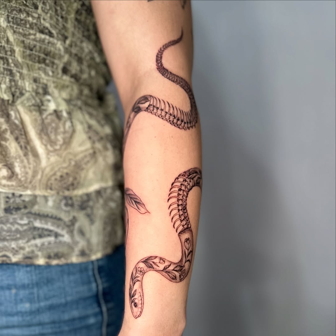 Tattoo by @stephenhansen_tattoos — fine_line, black_and_grey