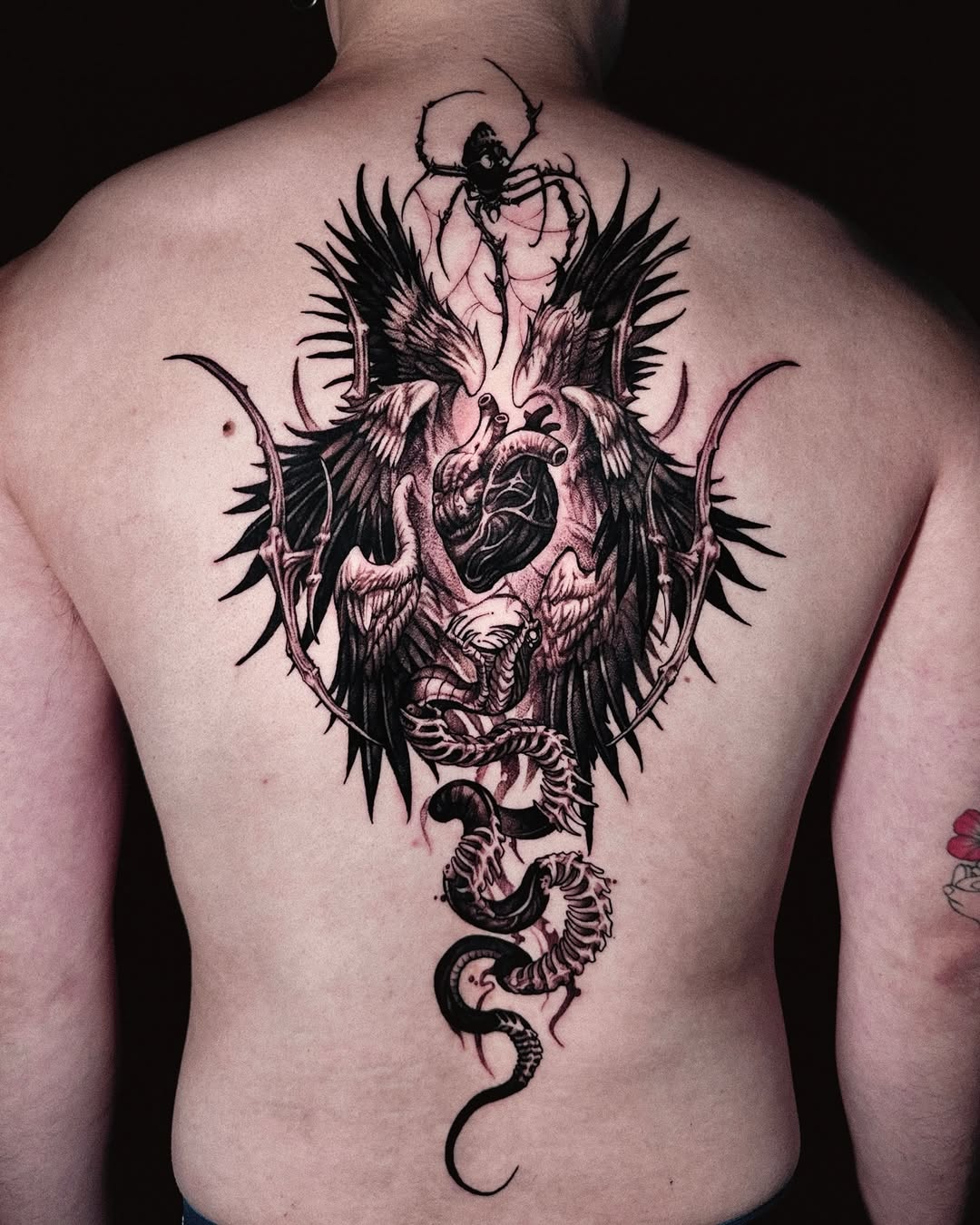 Tattoo by @doosik_tattoo โ dark_realism, blackwork