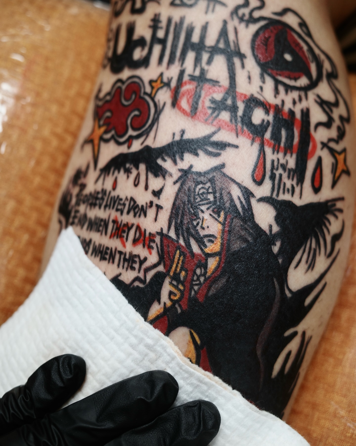Tattoo by @takuu_tattoo — anime