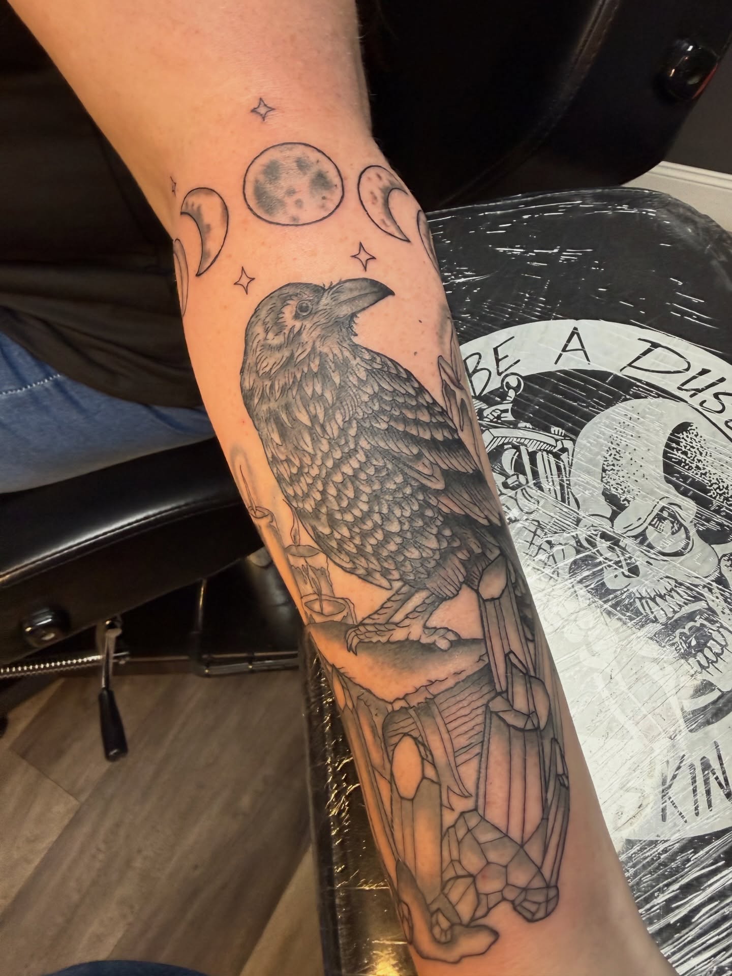 Tattoo by @bfmc_peanut_72 — black_and_grey, realism