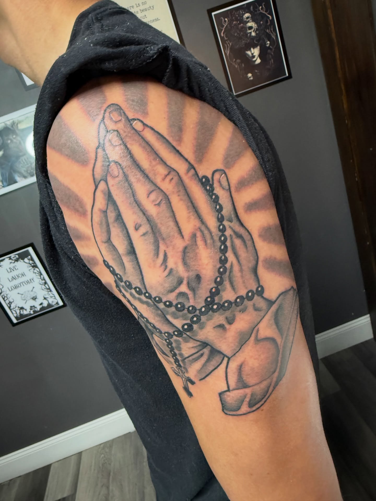 Tattoo by @bfmc_peanut_72 — realism, black_and_grey