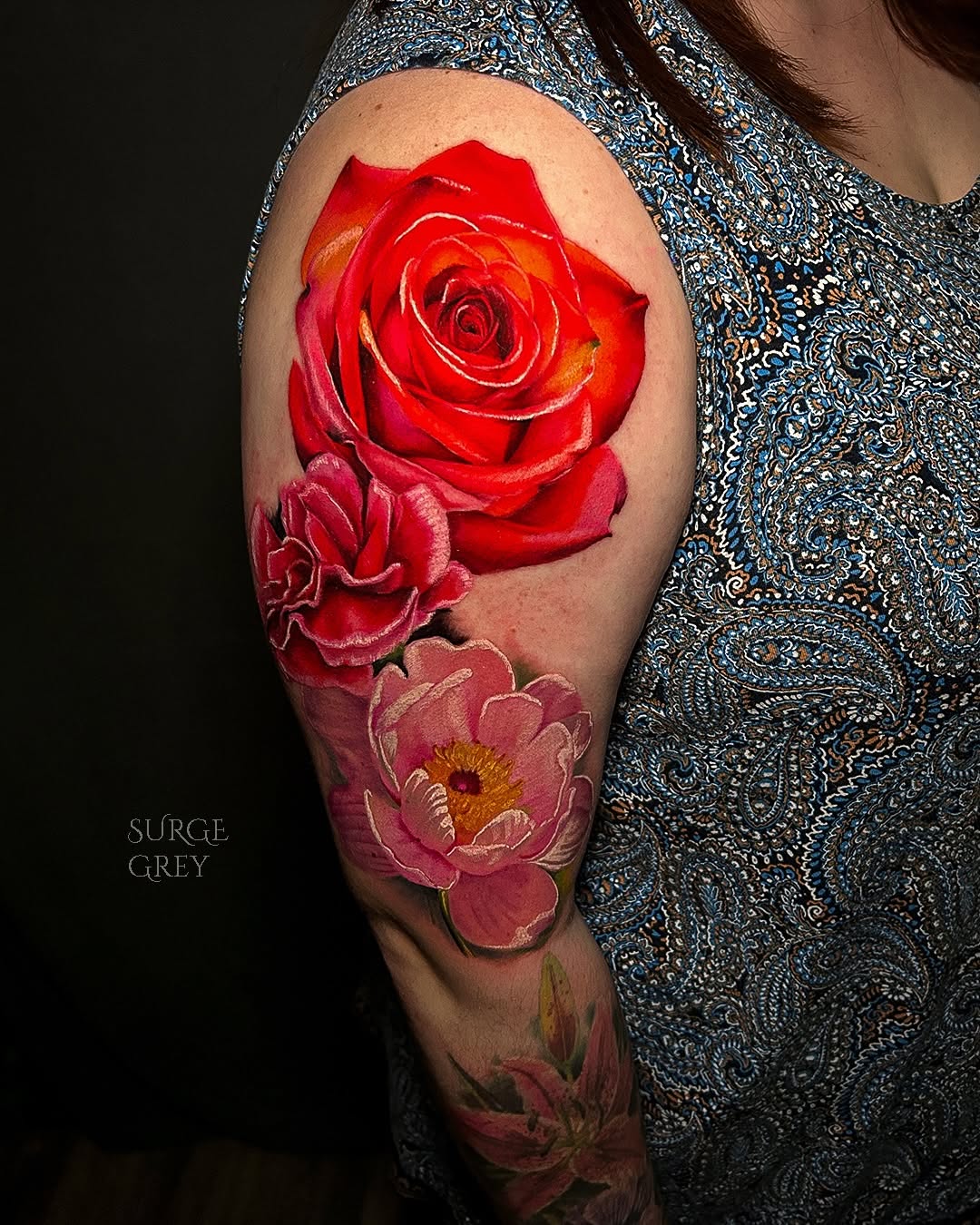 Tattoo by @surgegrey β realism, color