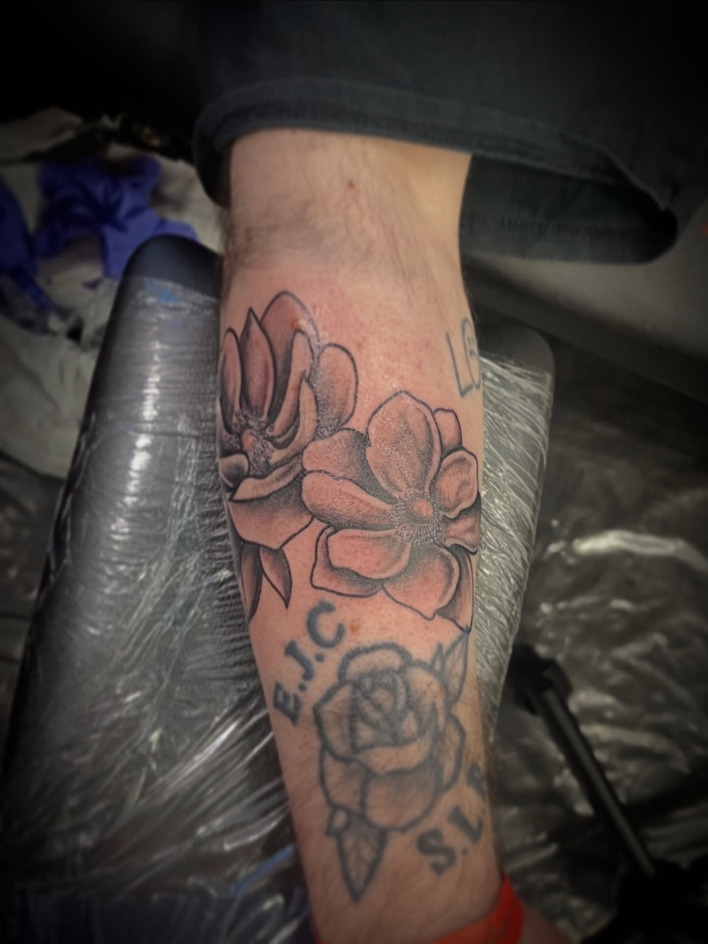 Tattoo by @selenamariatattoos — american_traditional, black_and_grey