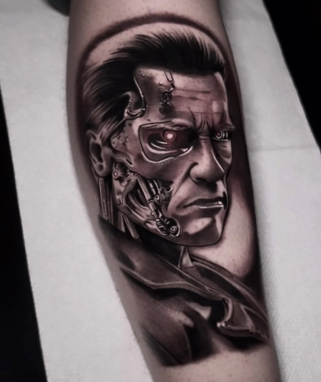Tattoo by @davidalcocertattoo — realism, black_and_grey