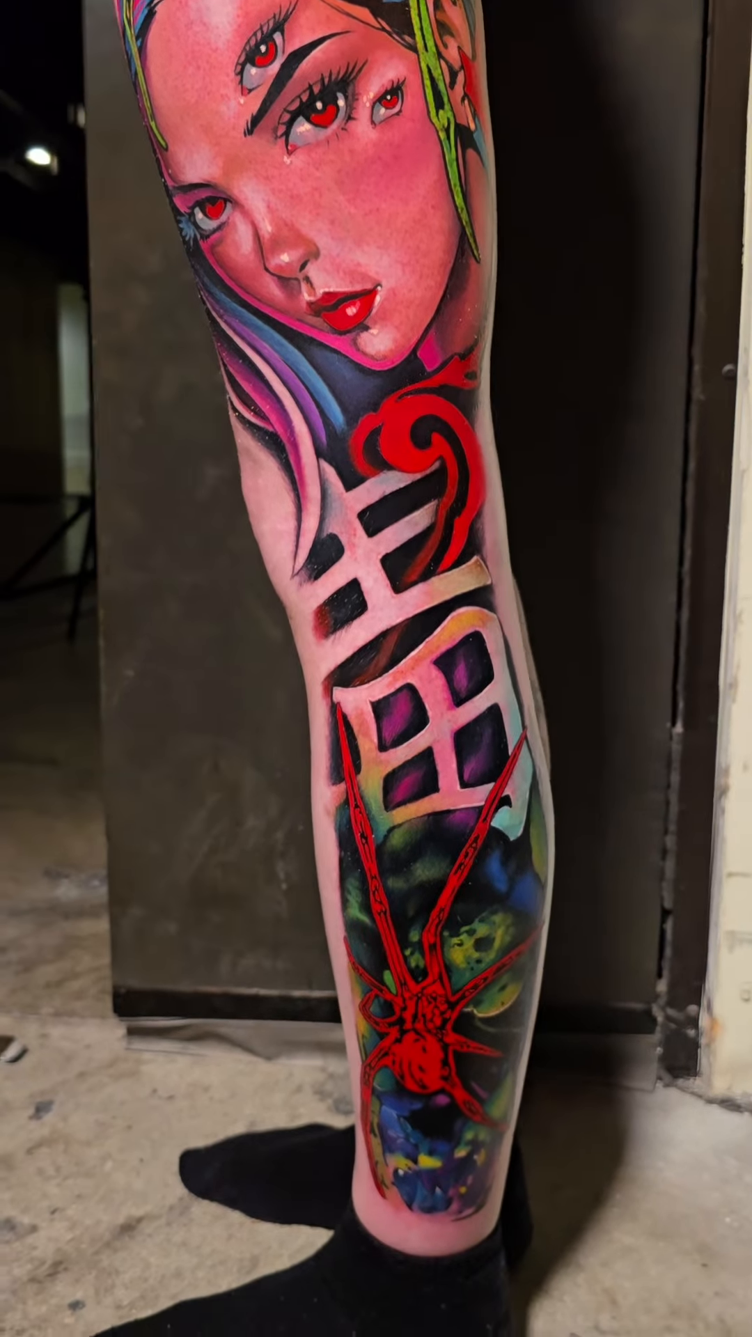 Tattoo by @barbieink26 — neo_traditional, dark_realism