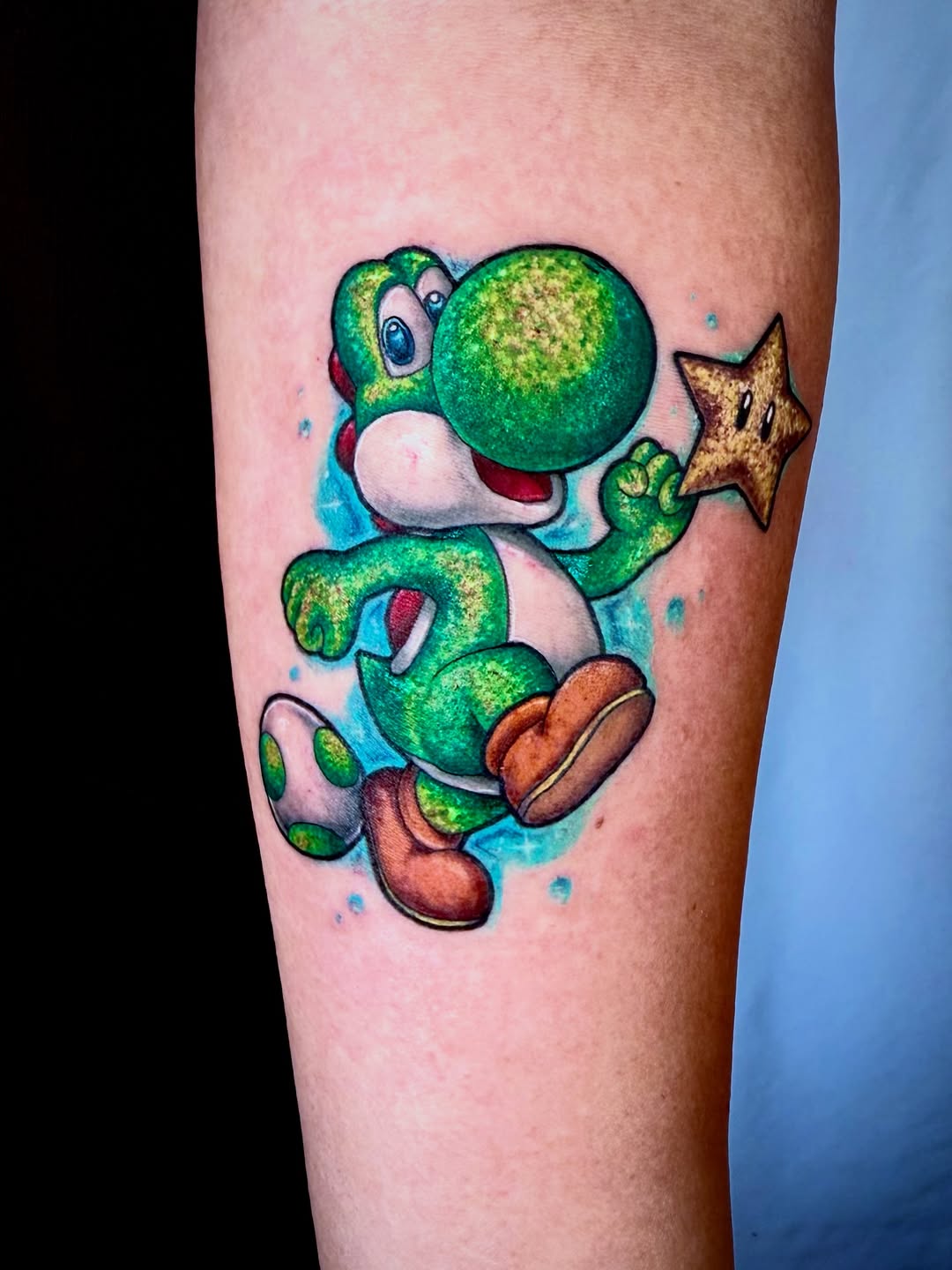 Tattoo by @keithkustom — new_school, anime