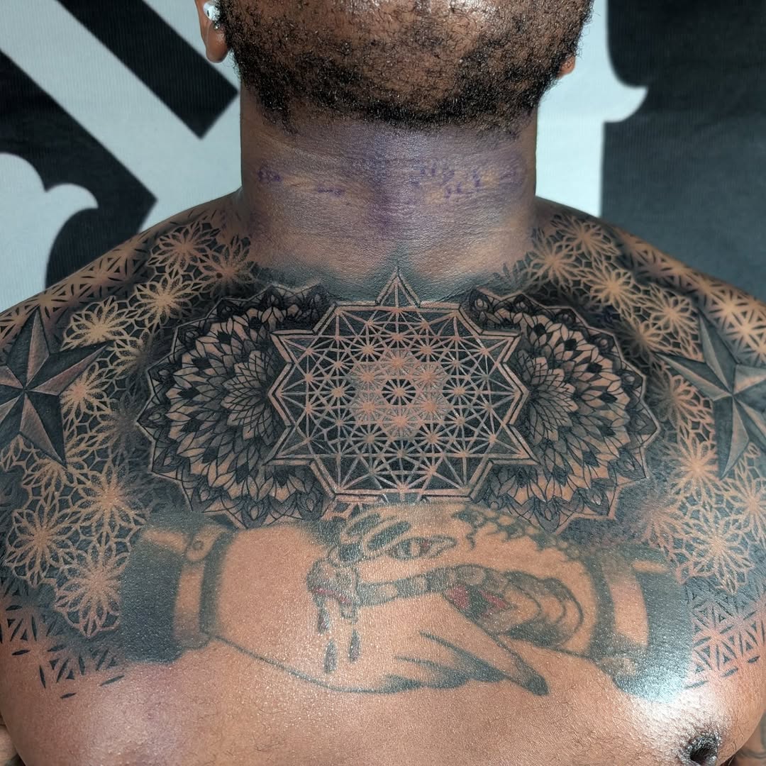 Tattoo by @tattoo.therapy1 โ geometric, ornamental