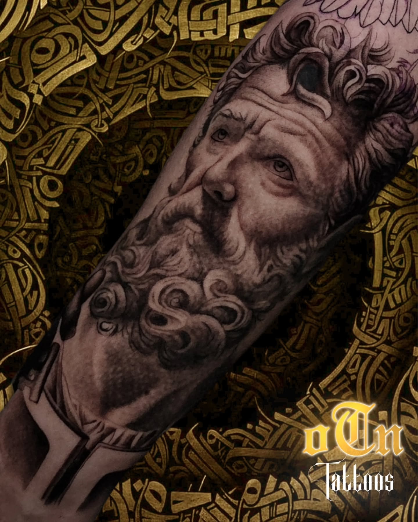 Tattoo by @josh_otn — black_and_grey, realism