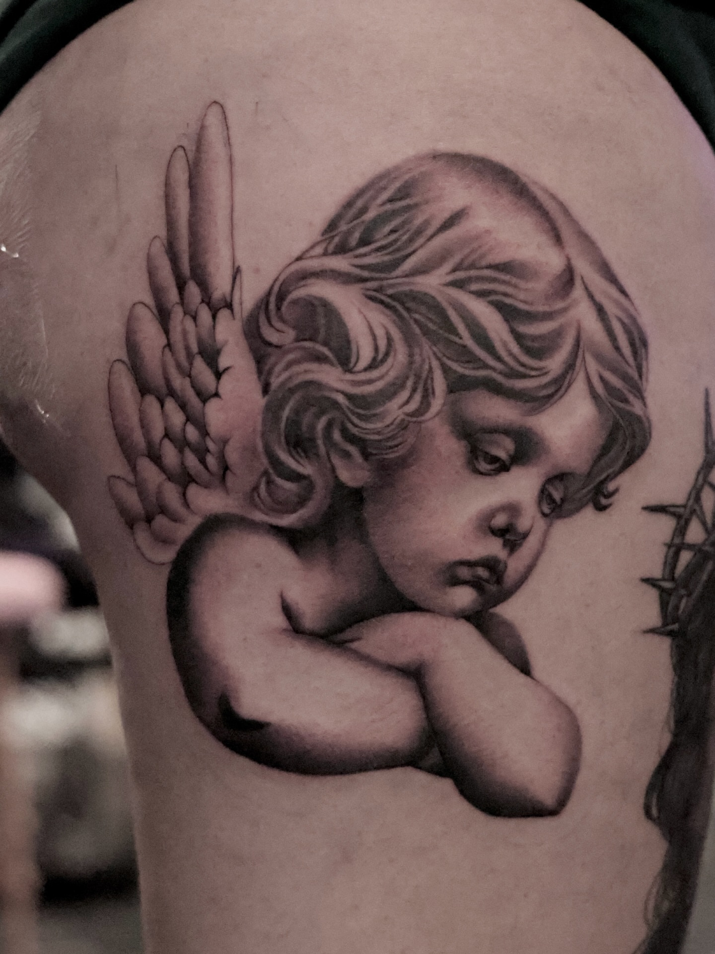 Tattoo by @ilovemorganxo โ realism