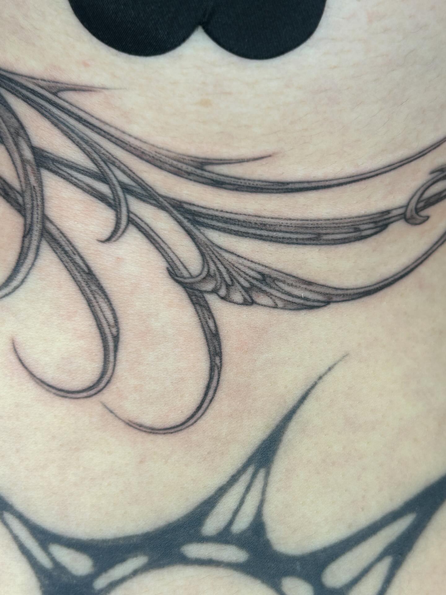 Tattoo by @late_bloom3r — black_and_grey