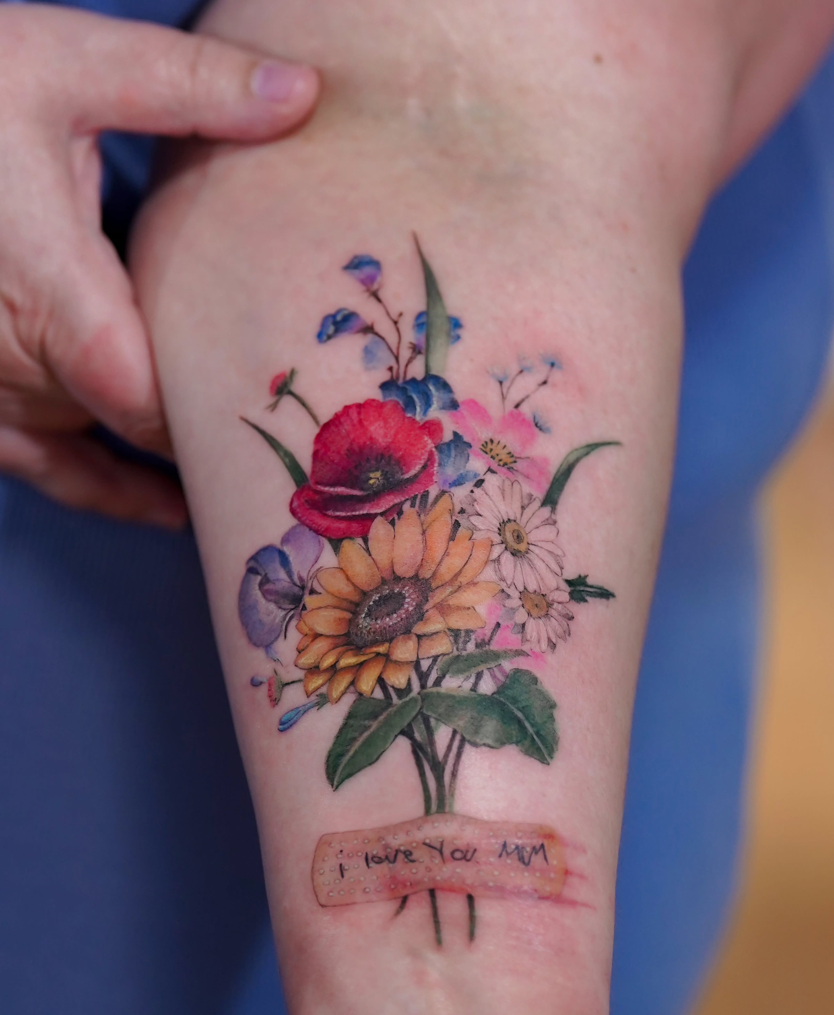 Tattoo by @soopool_tattoo — watercolor