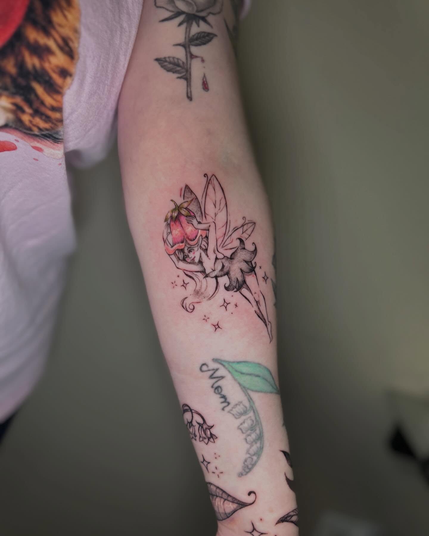 Tattoo by @alleytatts_ — watercolor, new_school