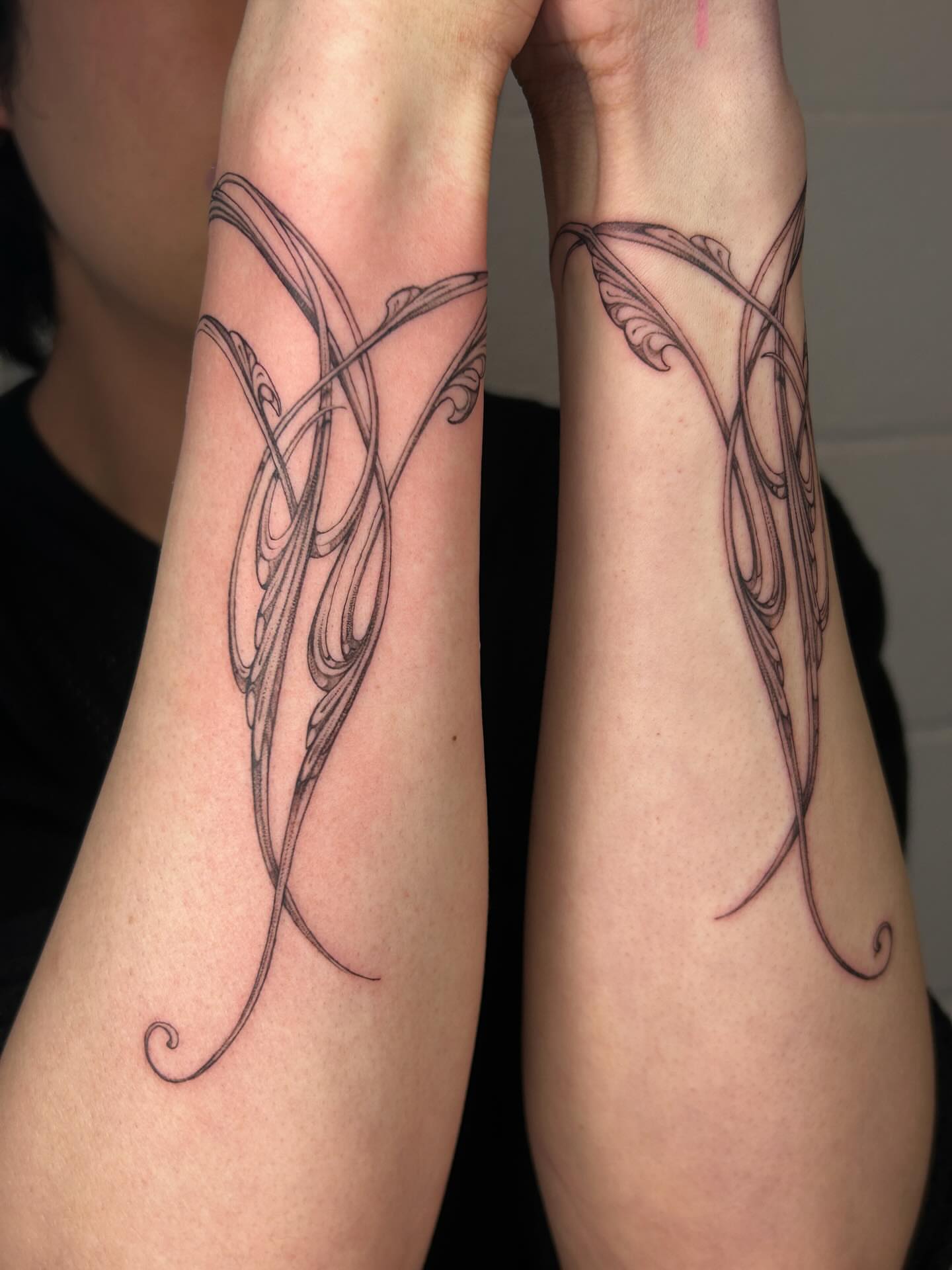 Tattoo by @late_bloom3r — fine_line, ornamental