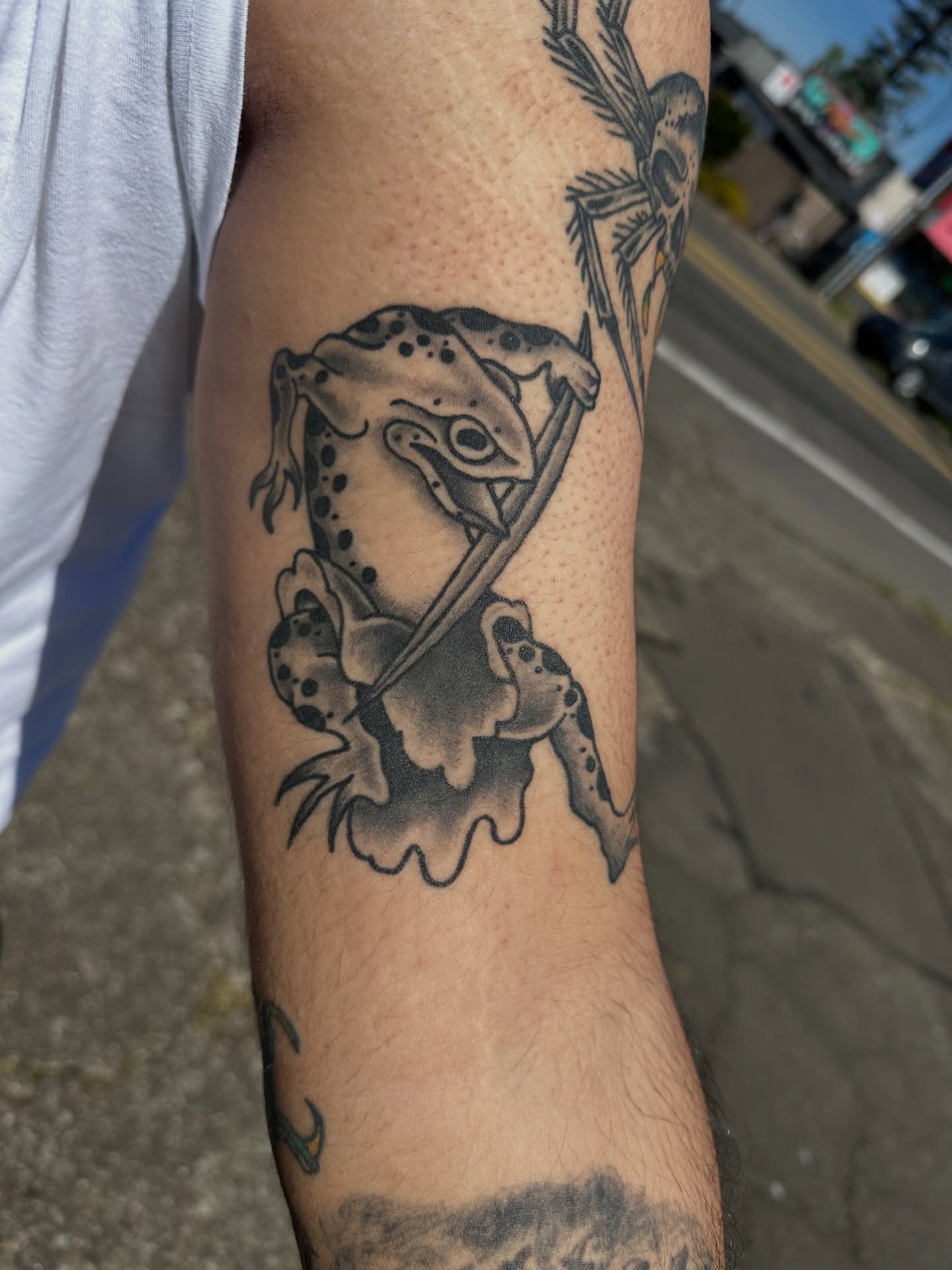 Tattoo by @asmth_ — black_and_grey