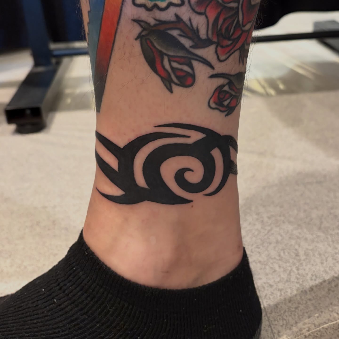 Tattoo by @theblackdottattoo — tribal