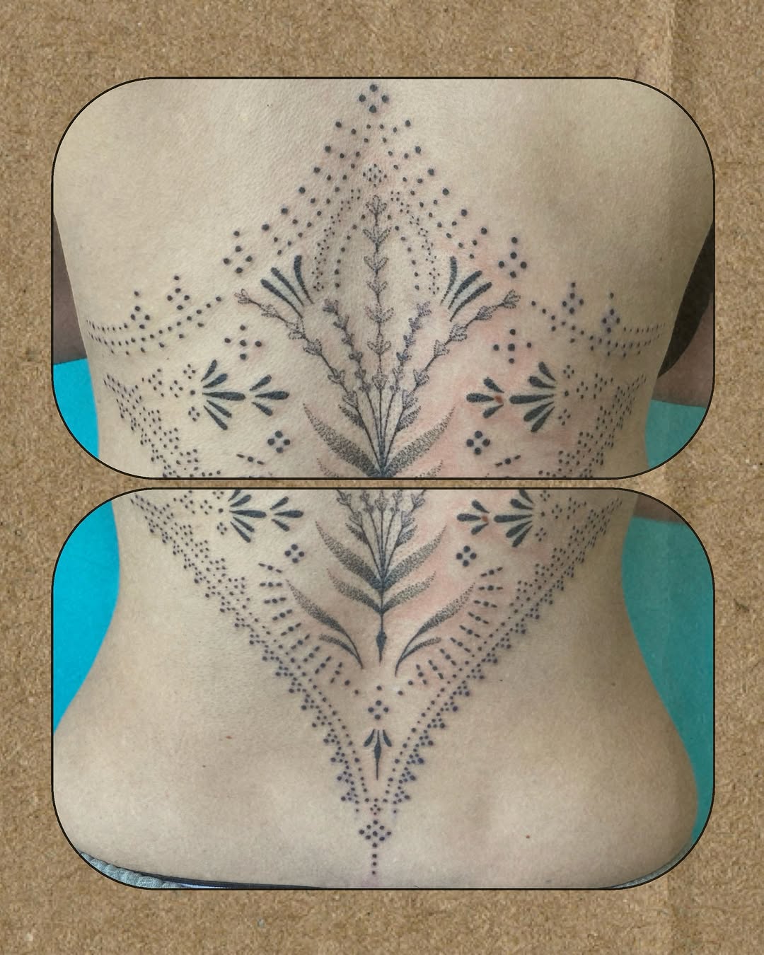 Tattoo by @brujatattooer β dotwork, ornamental